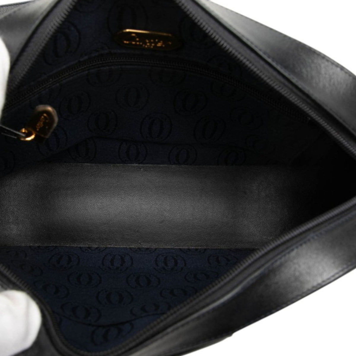 Cartier Black Leather Shoulder Bag (Pre-Owned)