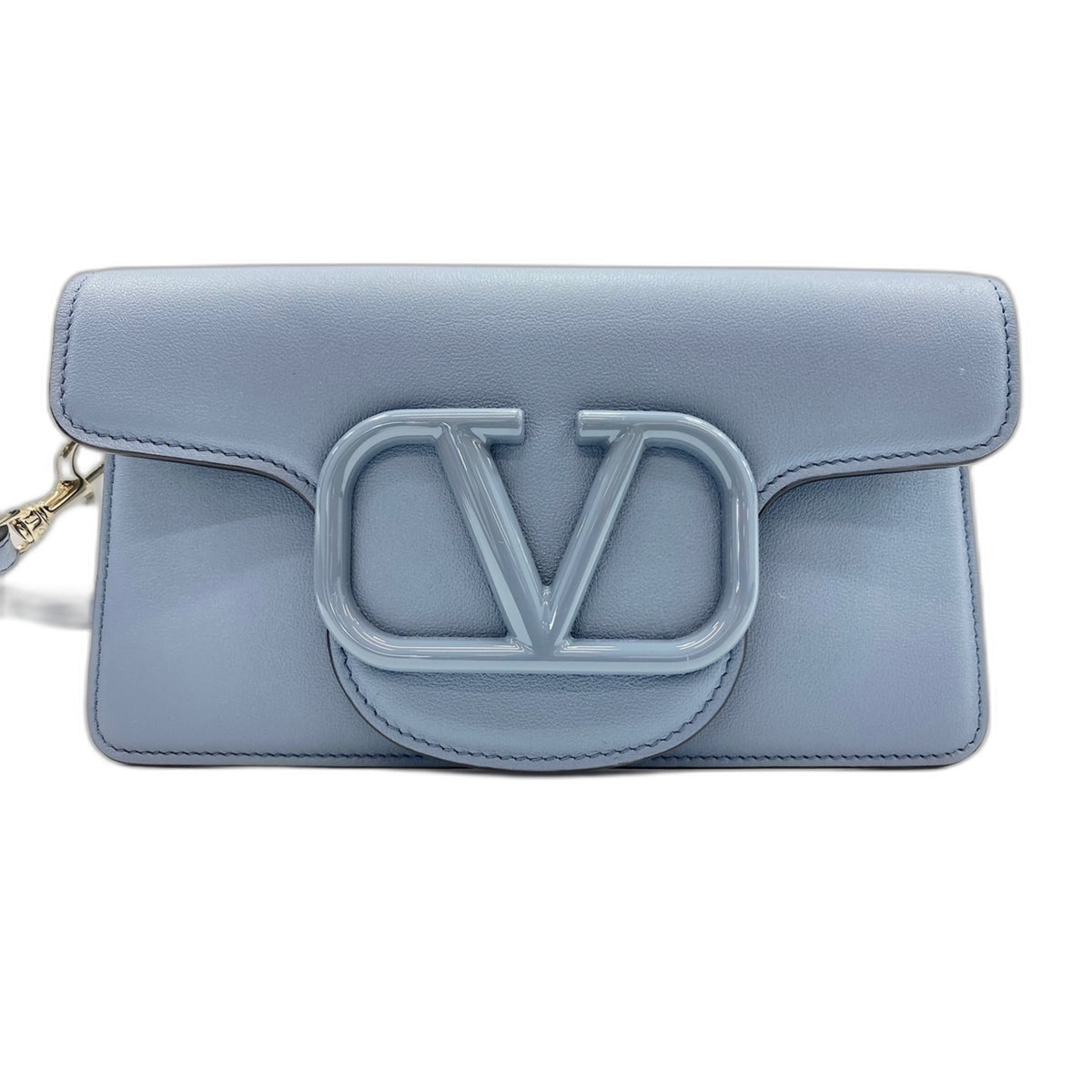 Valentino Gray Shoulder Bag (Pre-Owned)