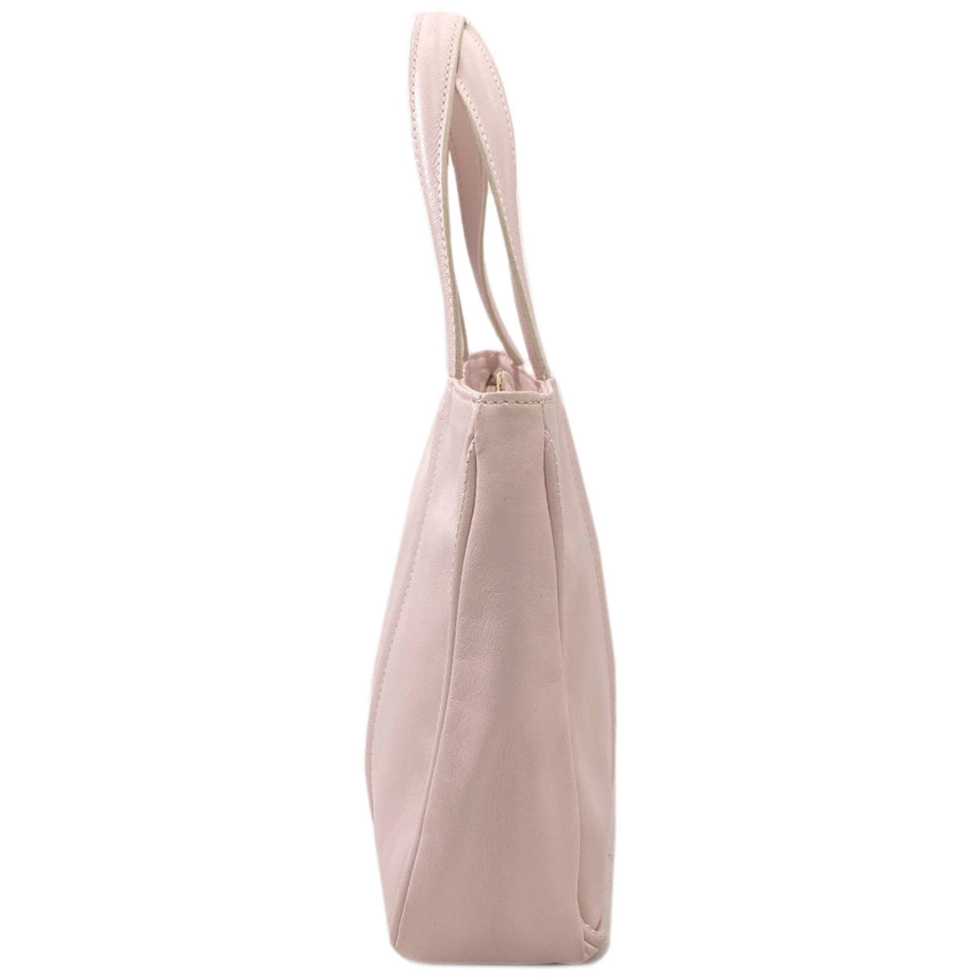 Longchamp Pink Leather Handbag (Pre-Owned)