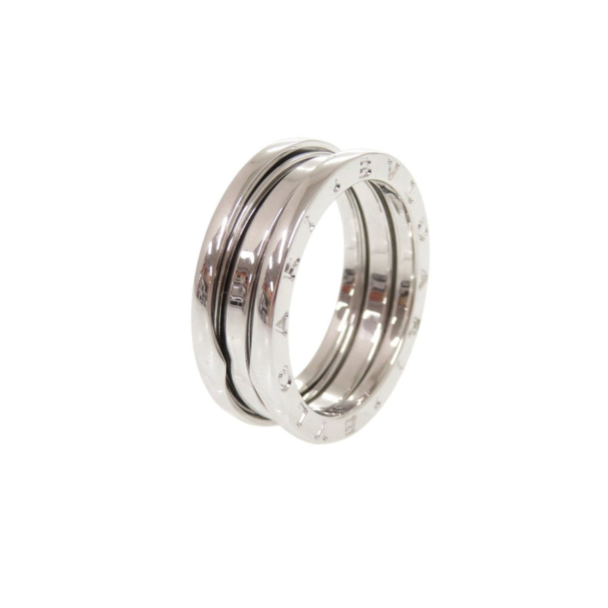 Bvlgari White Gold White Gold (18K) Band Ring (Pre-Owned)