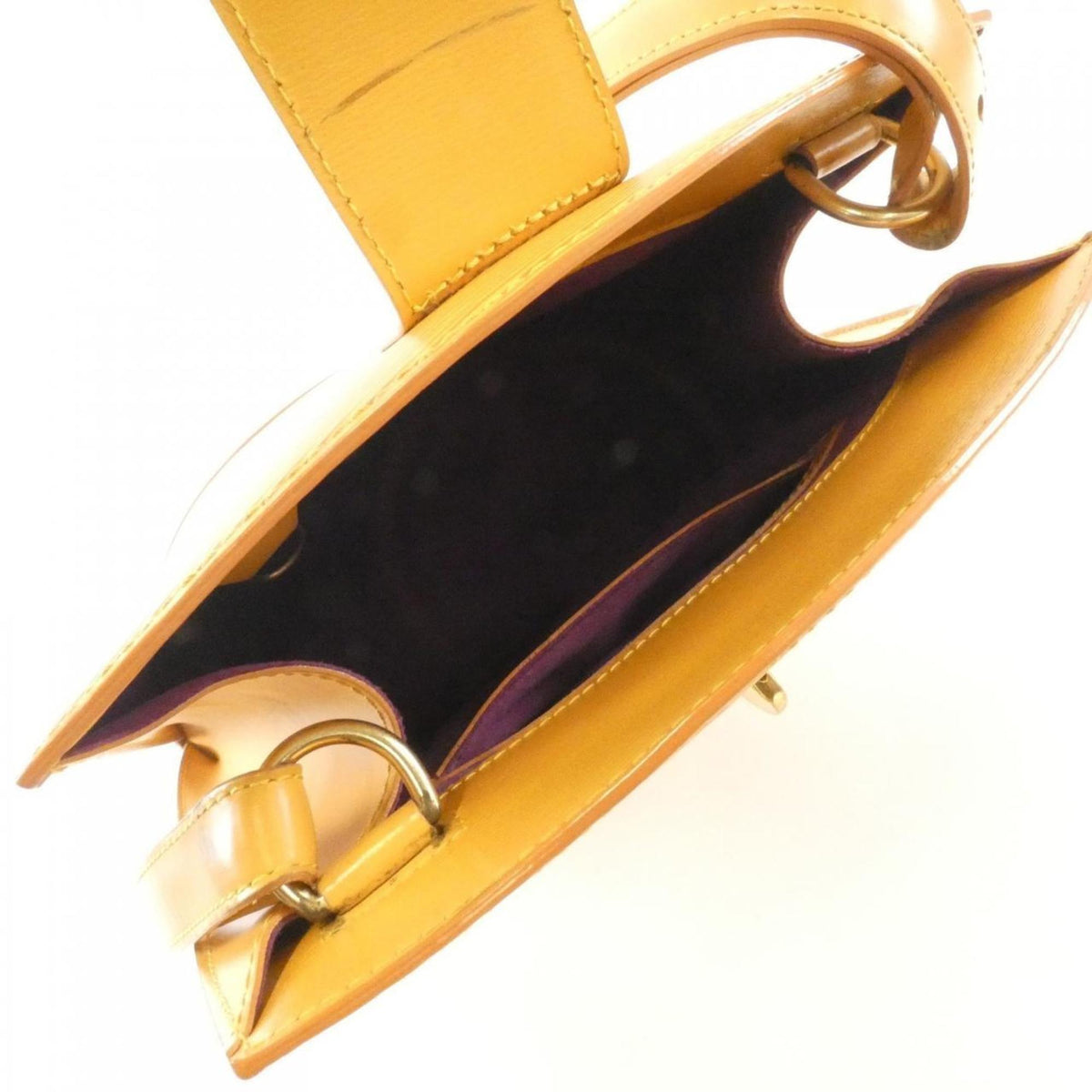 Louis Vuitton Epi Yellow Epi Leather Shoulder Bag (Pre-Owned)