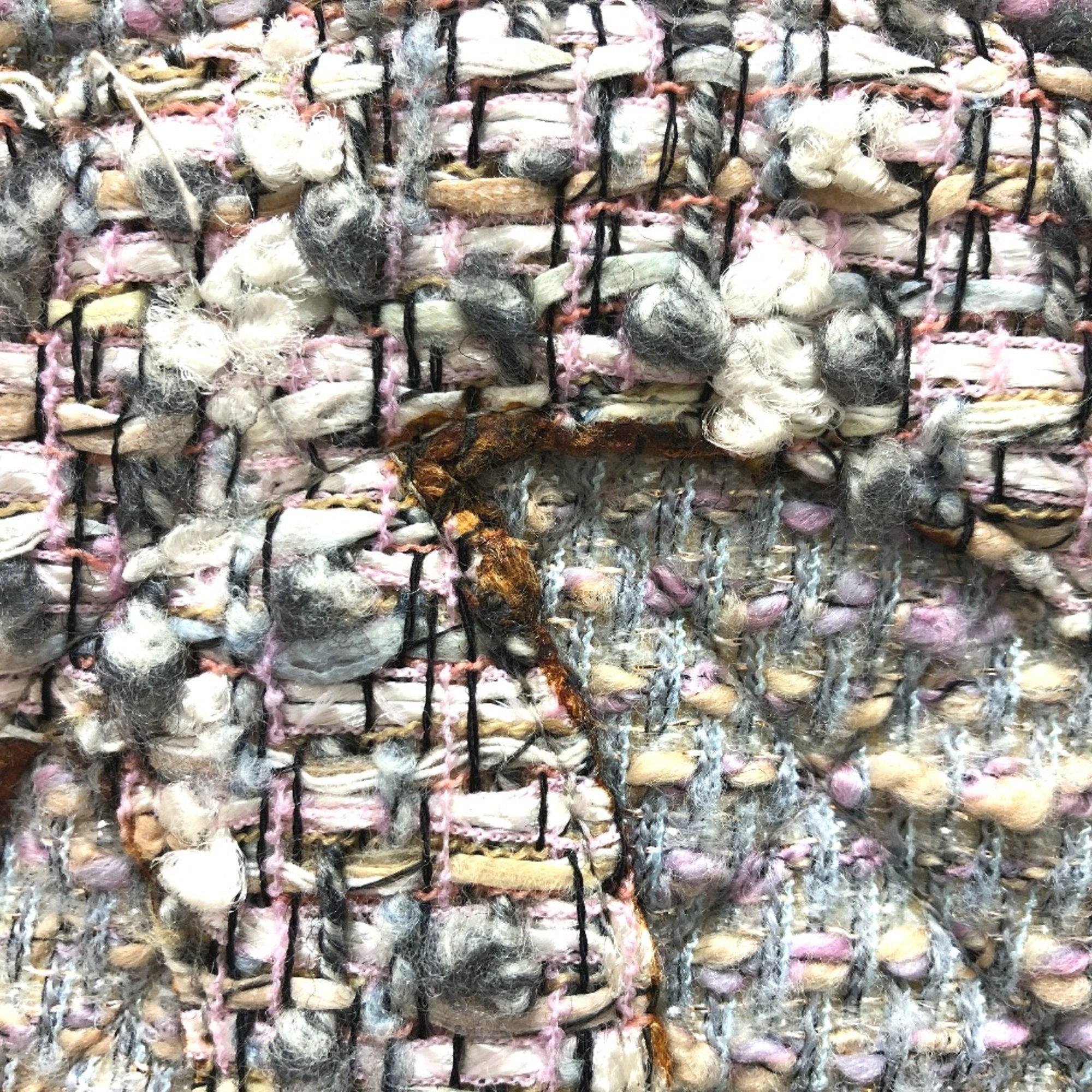 Chanel Purple Tweed Tote Bag (Pre-Owned)