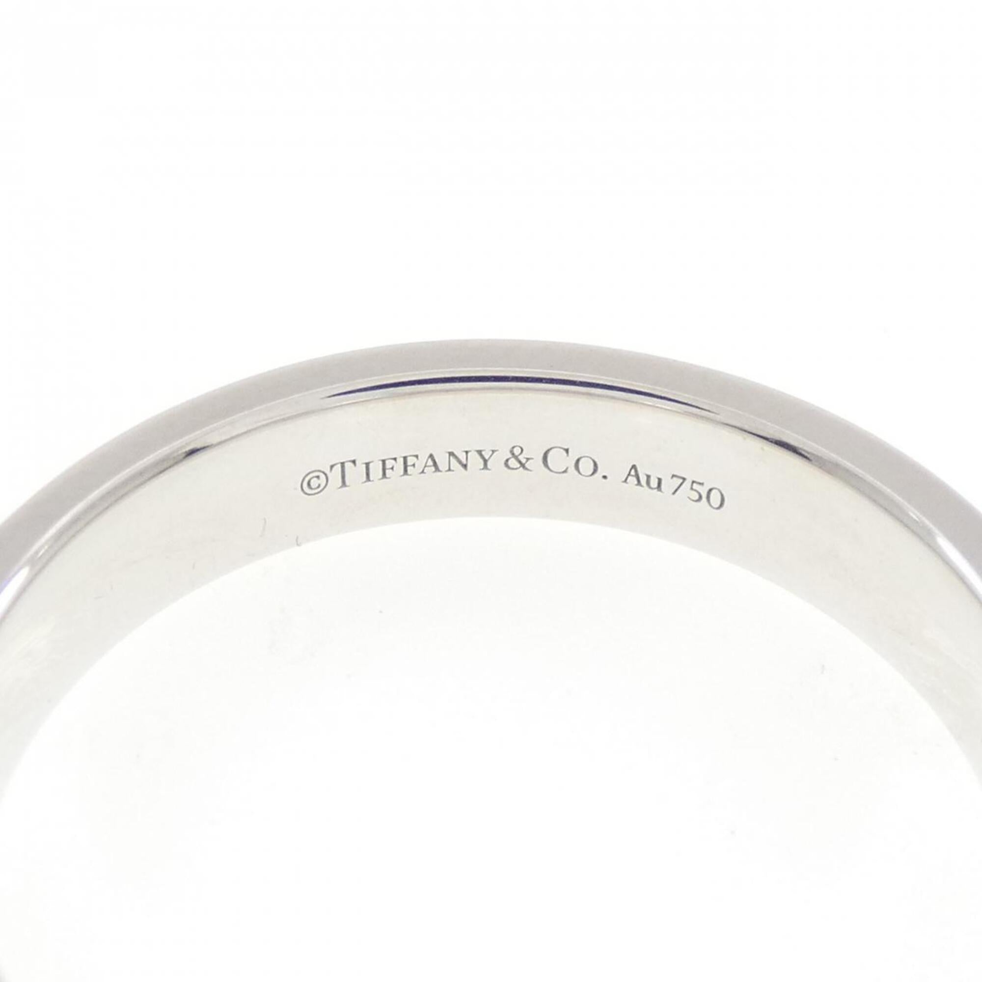 Tiffany White Gold (18K) Band Ring (Pre-Owned)