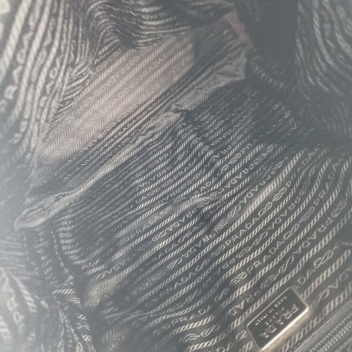 Prada Black Nylon Backpack (Pre-Owned)