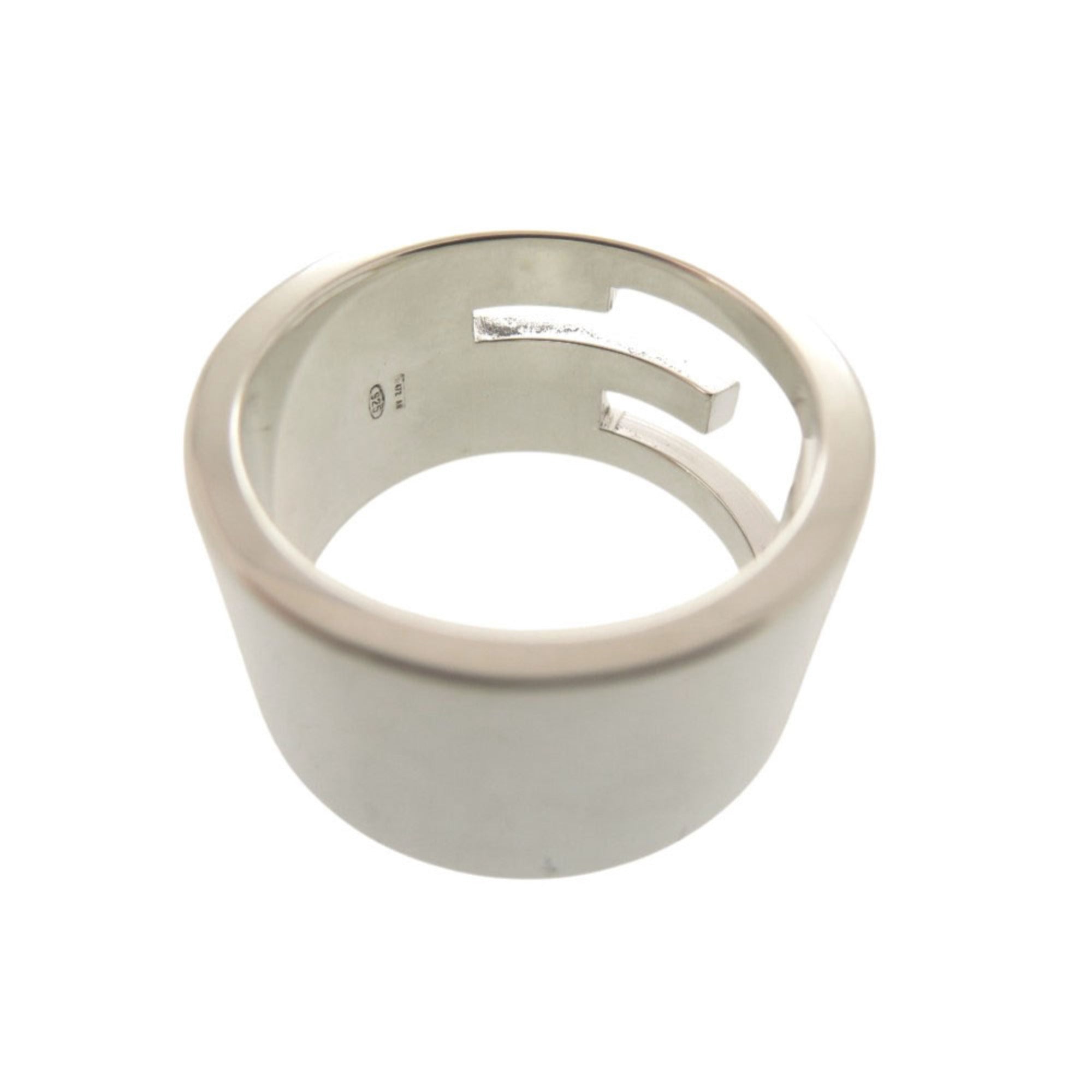 Gucci Silver Silver 925 Band Ring (Pre-Owned)