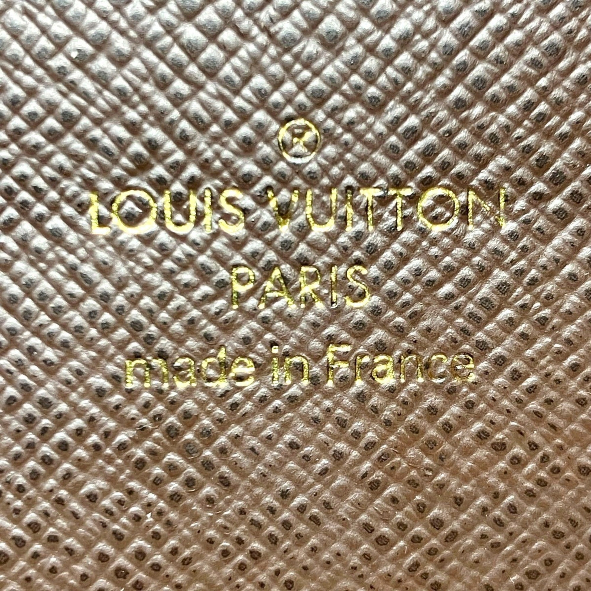 Louis Vuitton Ebene Galle Canvas Coin Purse/Coin Case (Pre-Owned)