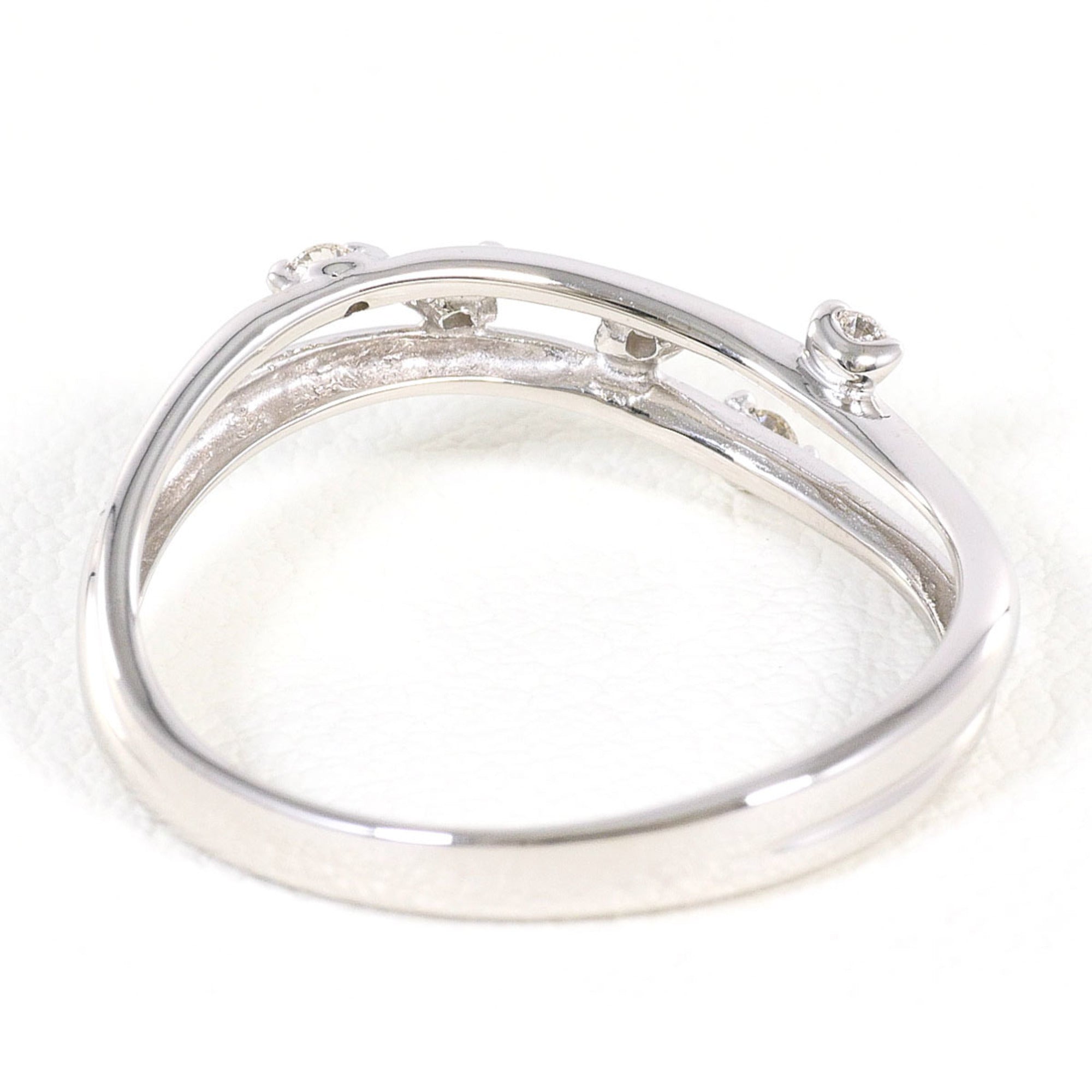 Unbranded White Gold White Gold (14K) Band Ring (Pre-Owned)