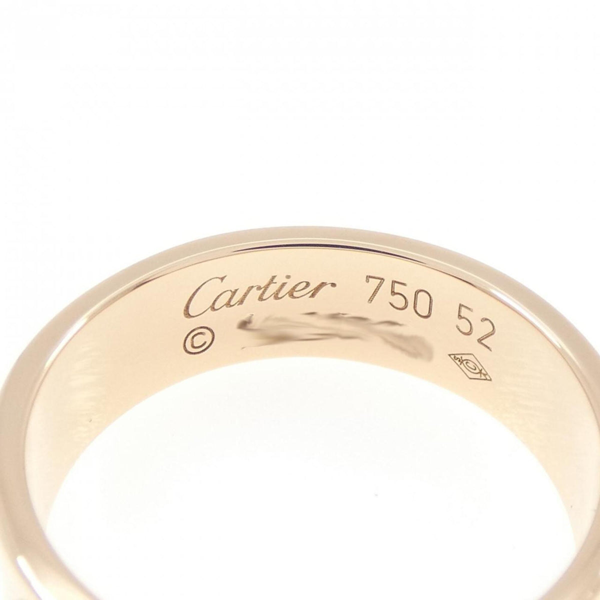 Cartier Pink Gold Pink Gold (18K) Band Ring (Pre-Owned)