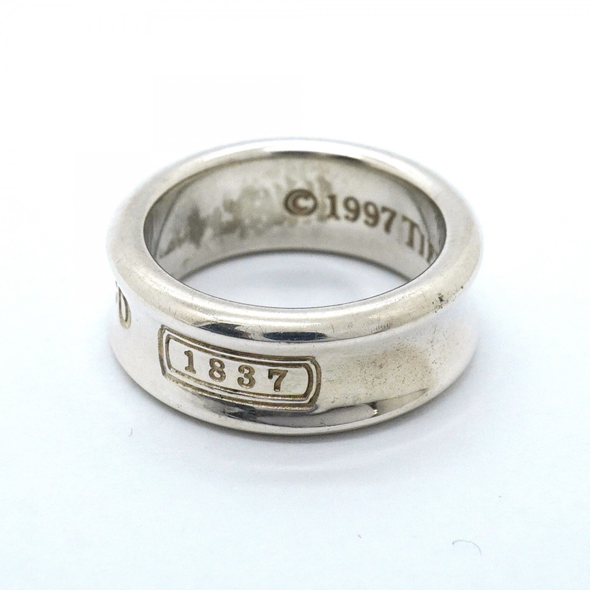 Tiffany Silver 925 Band Ring (Pre-Owned)