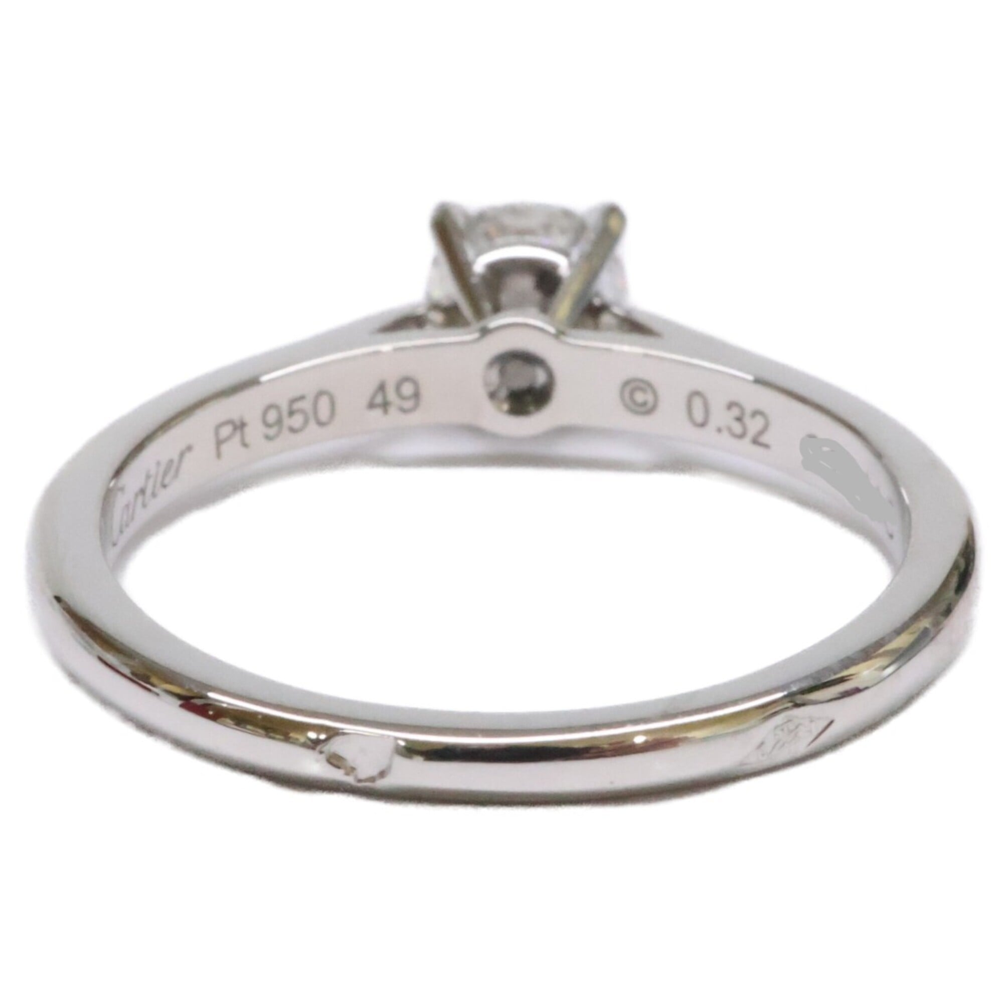 Cartier Platinum 950 Band Ring (Pre-Owned)