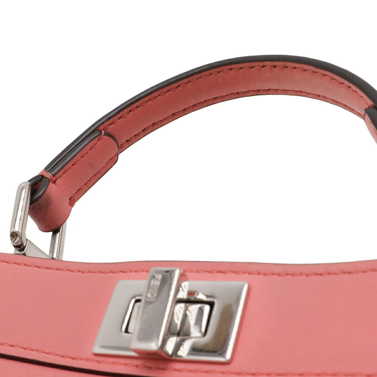 Fendi Pink Handbag Shoulder Bag (Pre-Owned)
