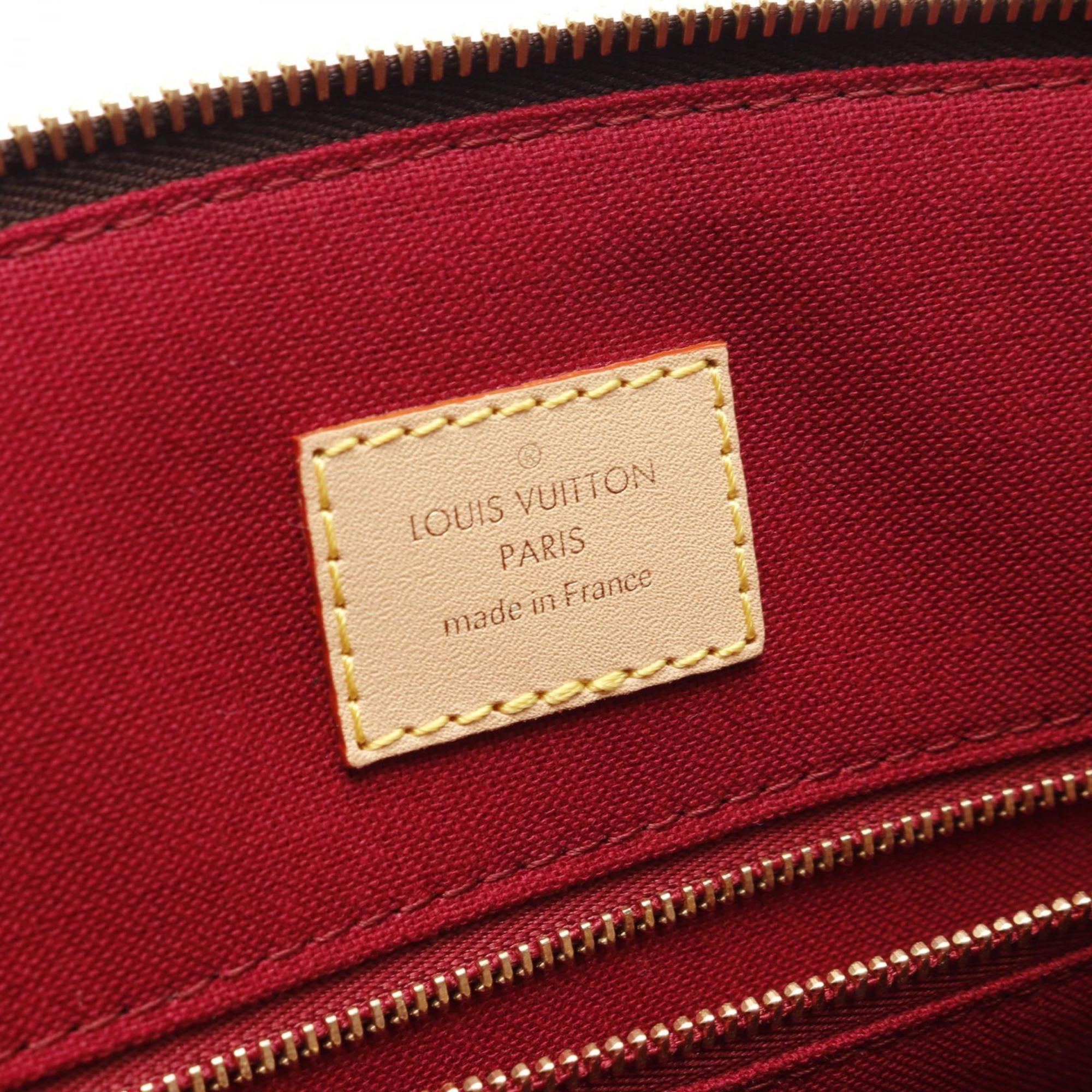 Louis Vuitton Brown Monogram Coated Canvas Handbag (Pre-Owned)