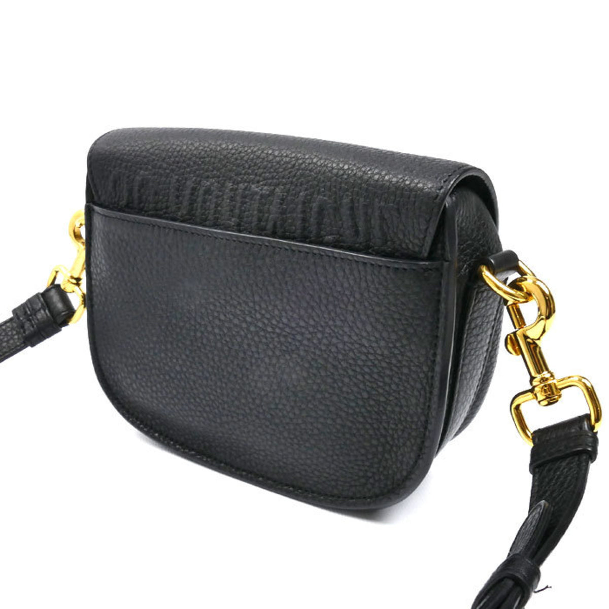Christian Dior Black Leather Shoulder Bag (Pre-Owned)