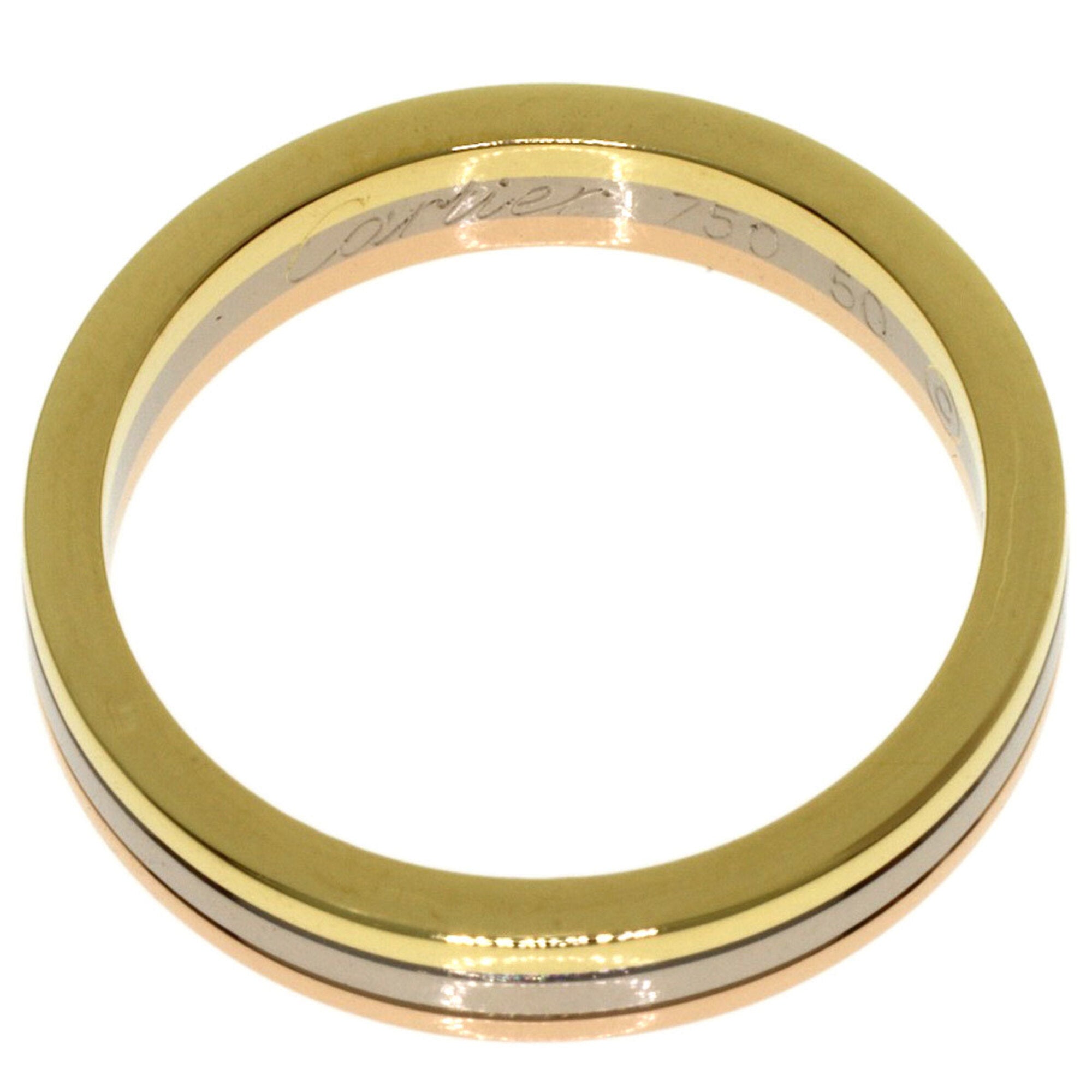 Cartier Yellow Gold (18K) Pink Gold (18K) White Gold (18K) Band Ring (Pre-Owned)