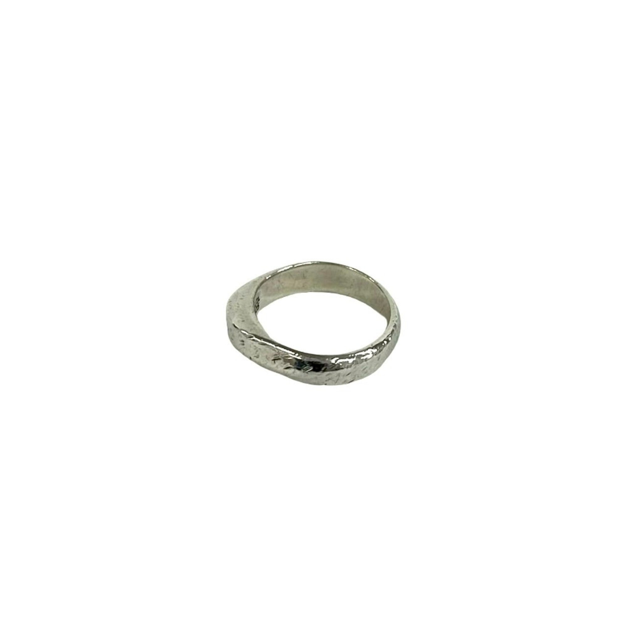Tiffany Silver Silver 925 Band Ring (Pre-Owned)