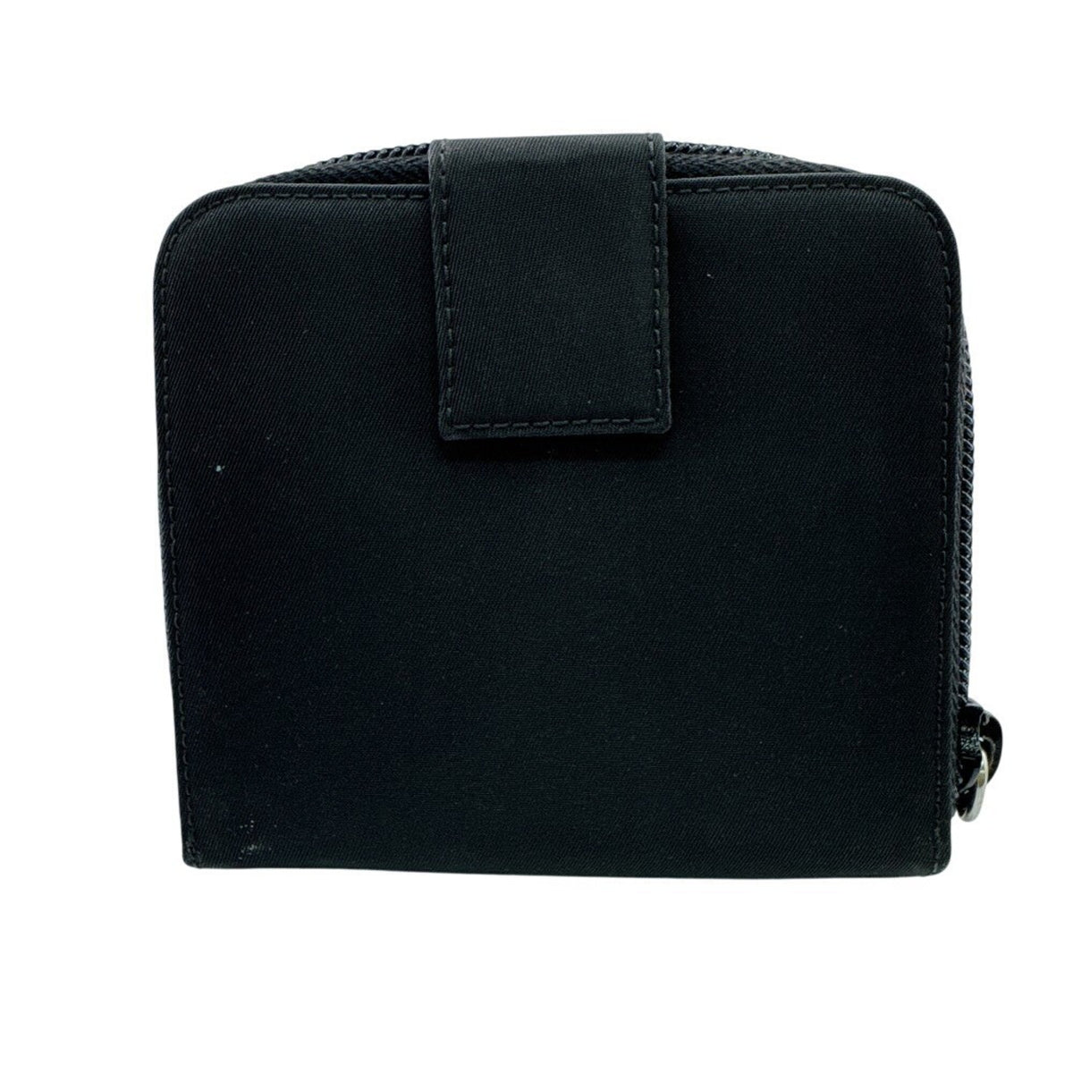 Prada Black Nylon Wallet (Bi-Fold) (Pre-Owned)