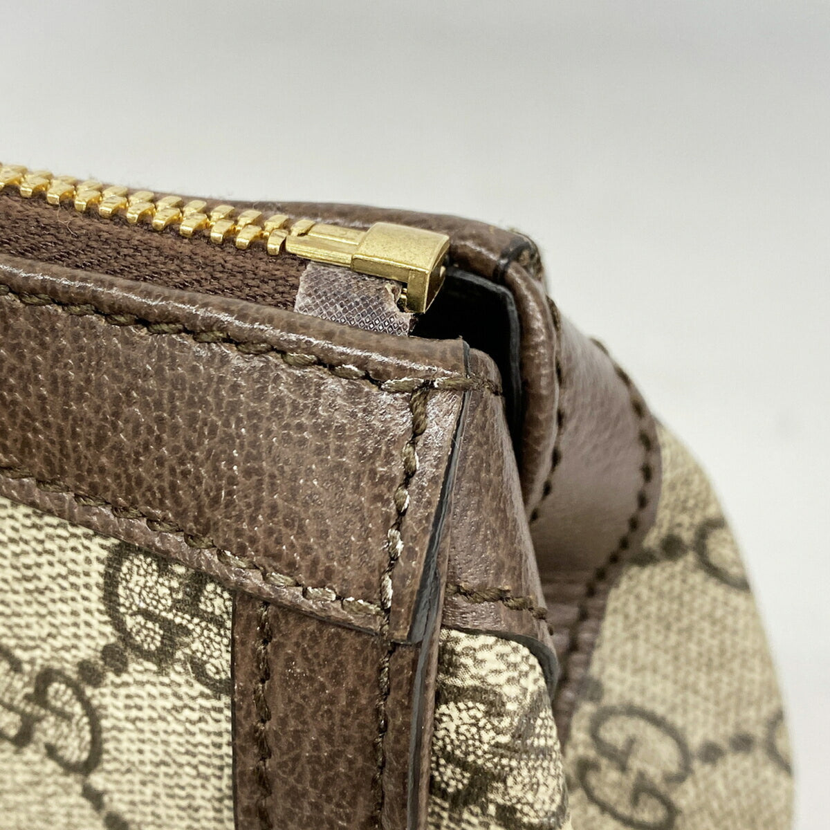 Gucci Brown Pvc Handbag (Pre-Owned)