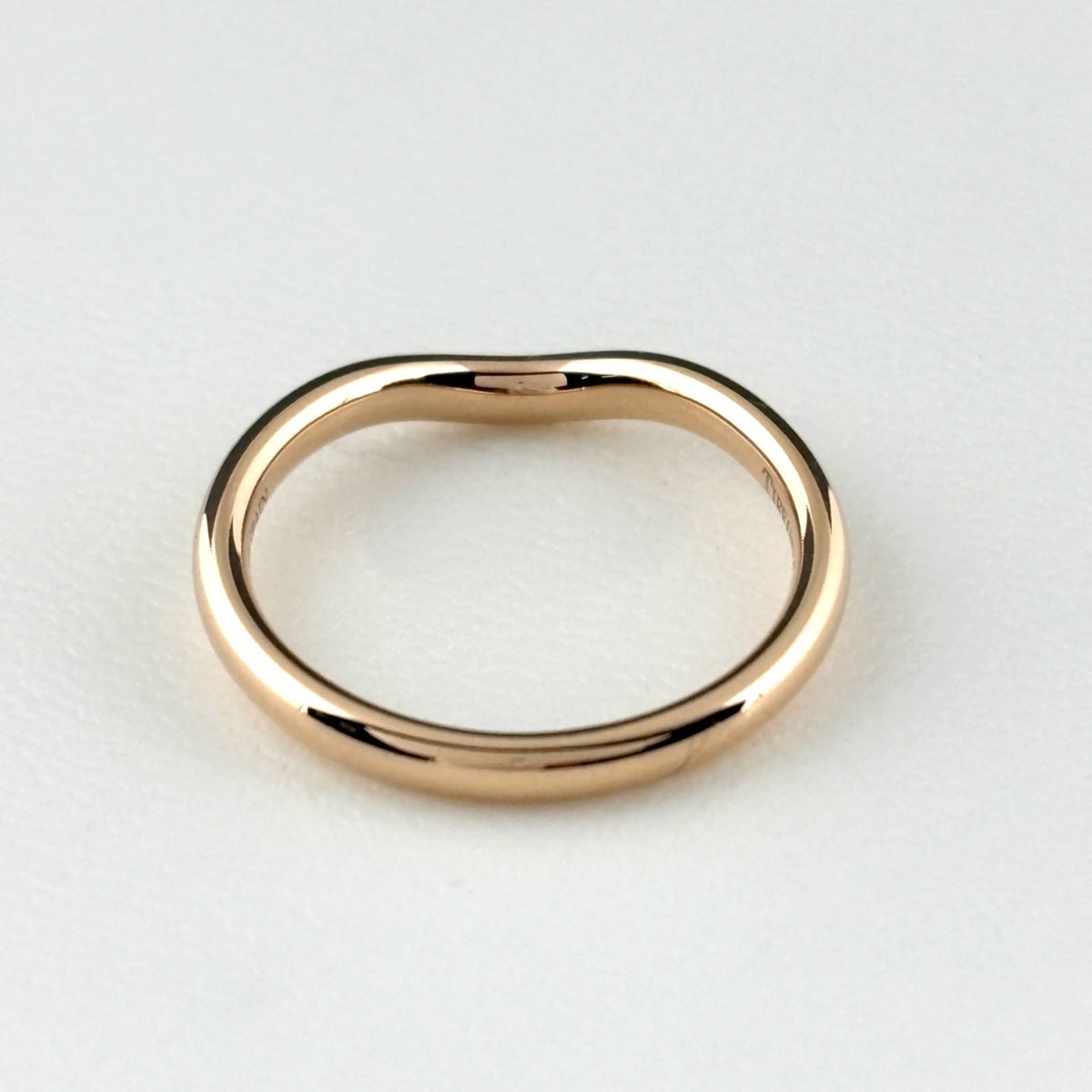 Tiffany Pink Gold (18K) Band Ring (Pre-Owned)