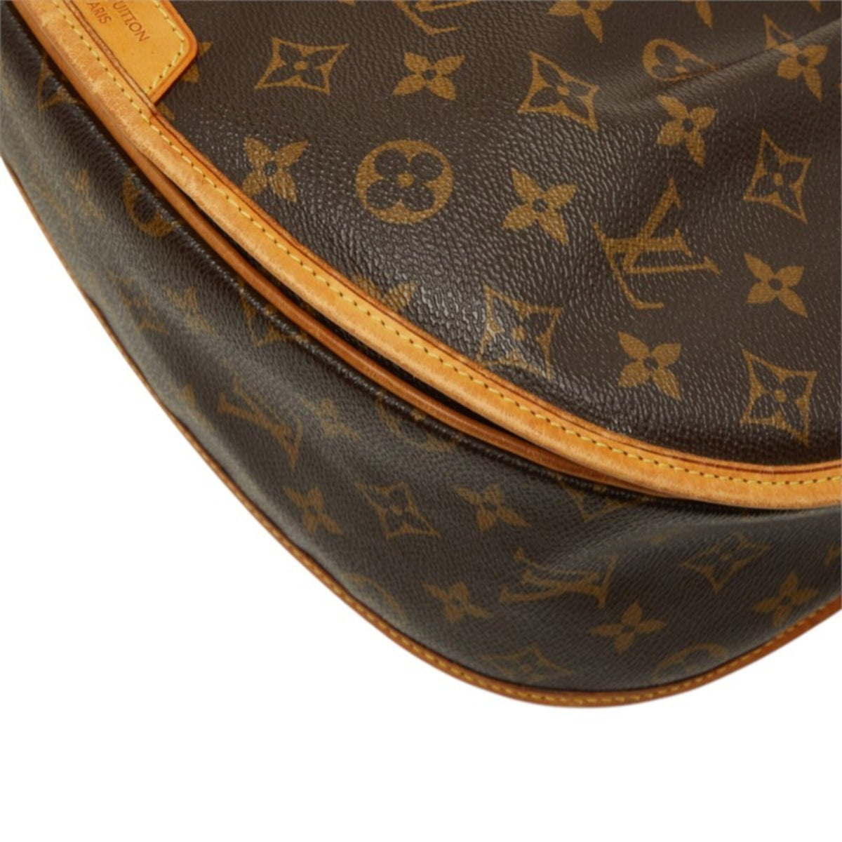 Louis Vuitton Brown Pvc Leather Shoulder Bag (Pre-Owned)
