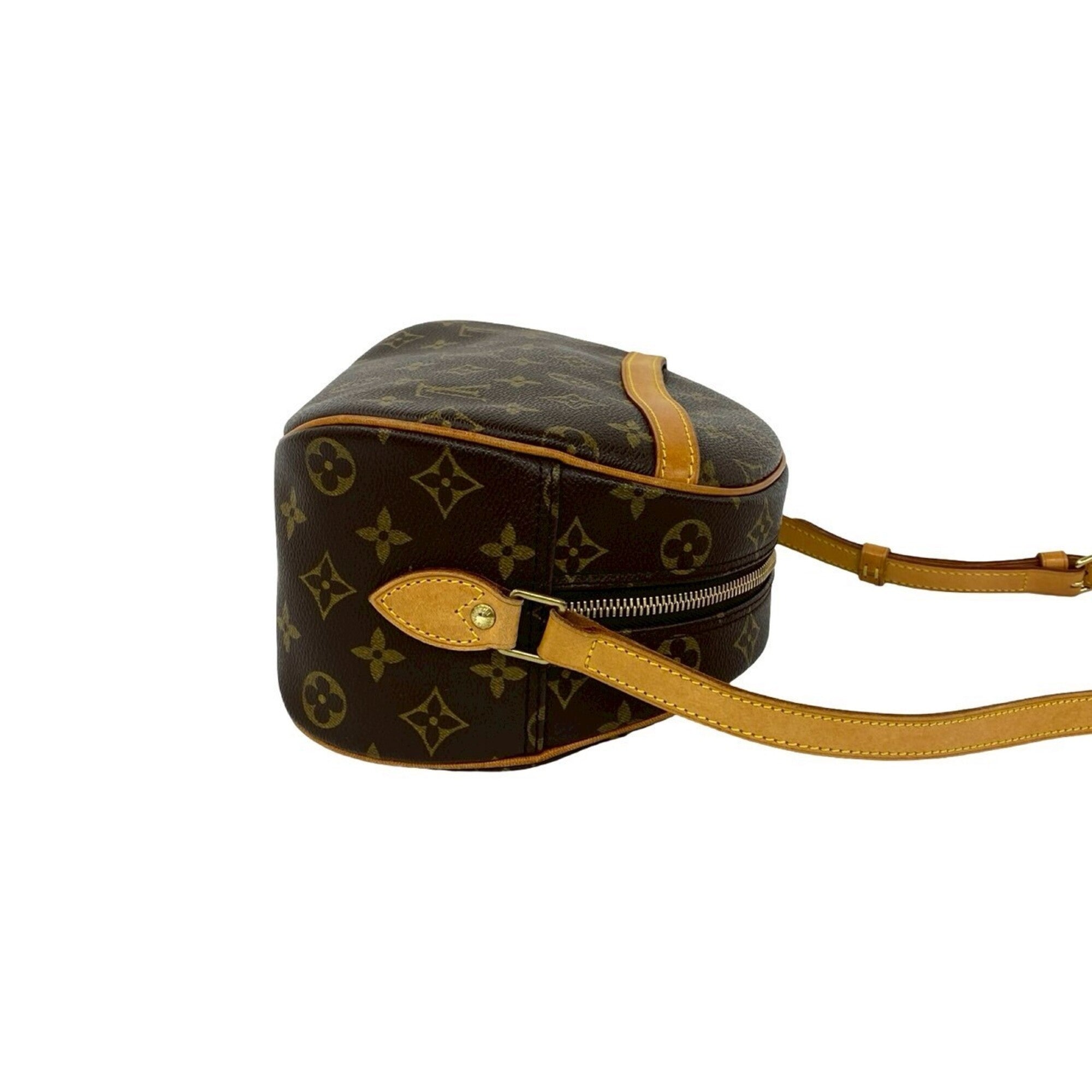 Louis Vuitton Brown Leather Pvc Pochette Shoulder Bag (Pre-Owned)