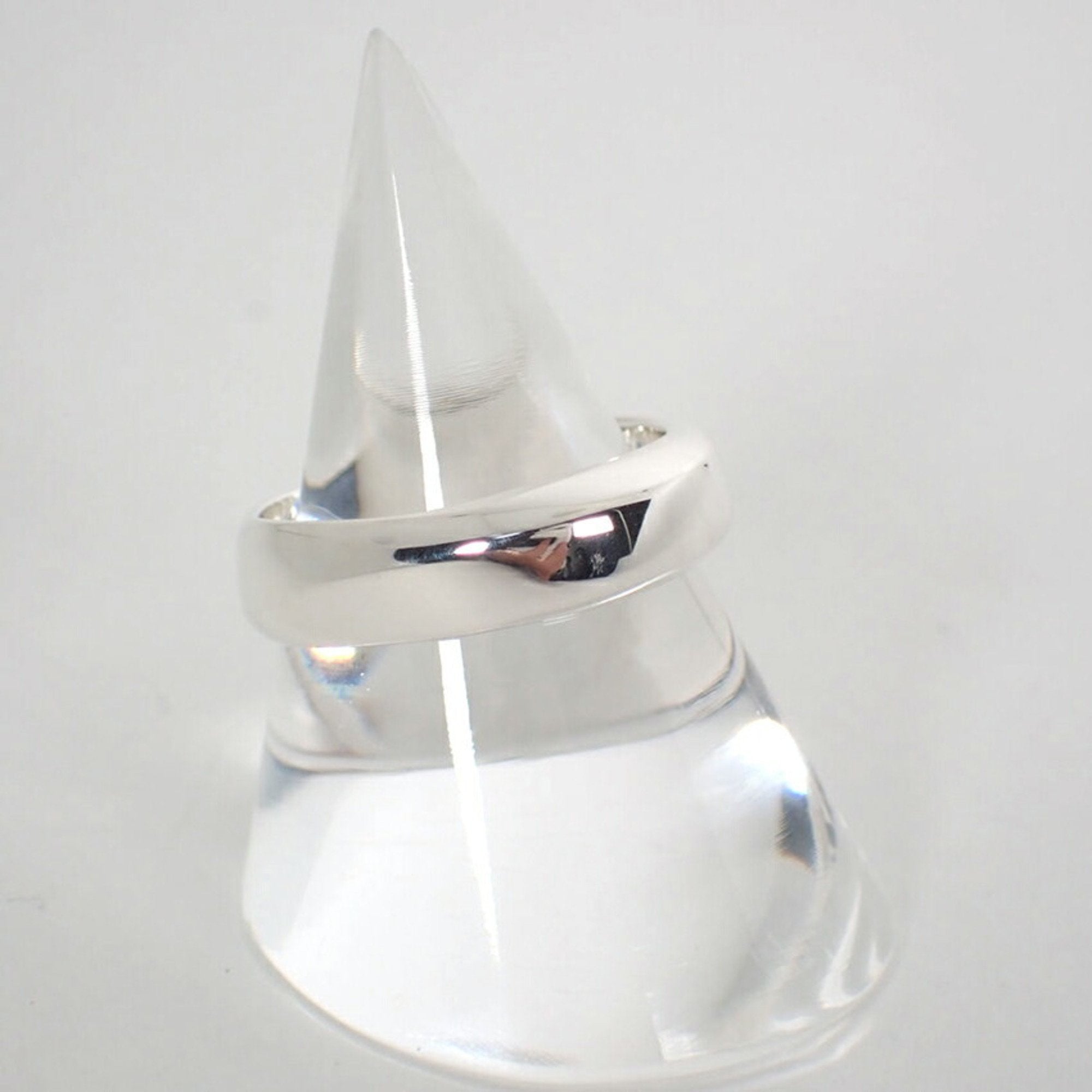 Tiffany Silver Silver Band Ring (Pre-Owned)