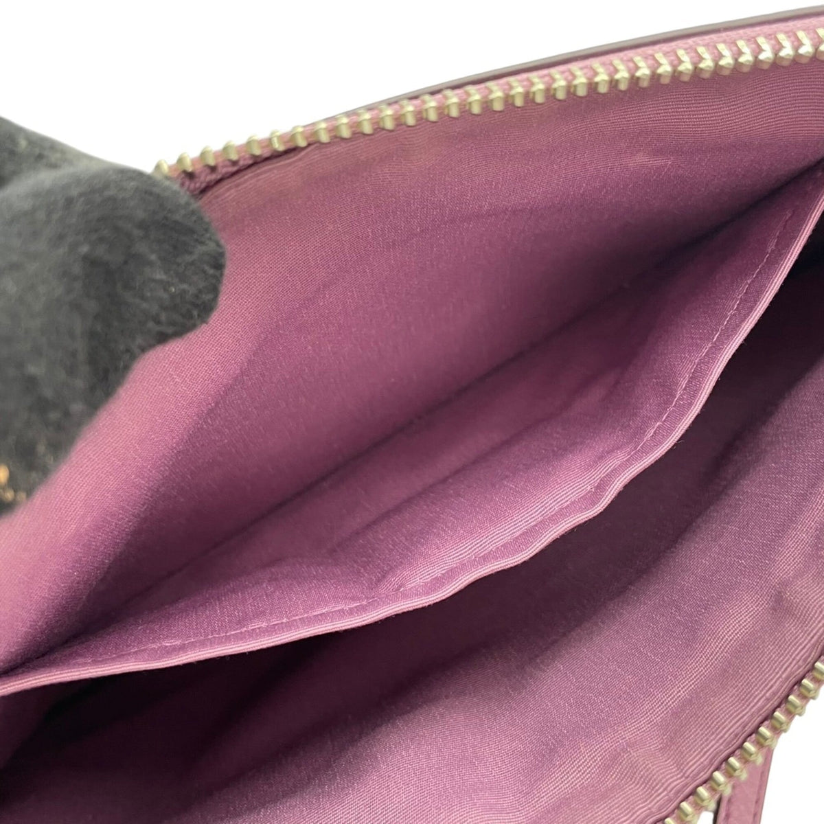 Coach Light Purple Leather Canvas Shoulder Bag (Pre-Owned)