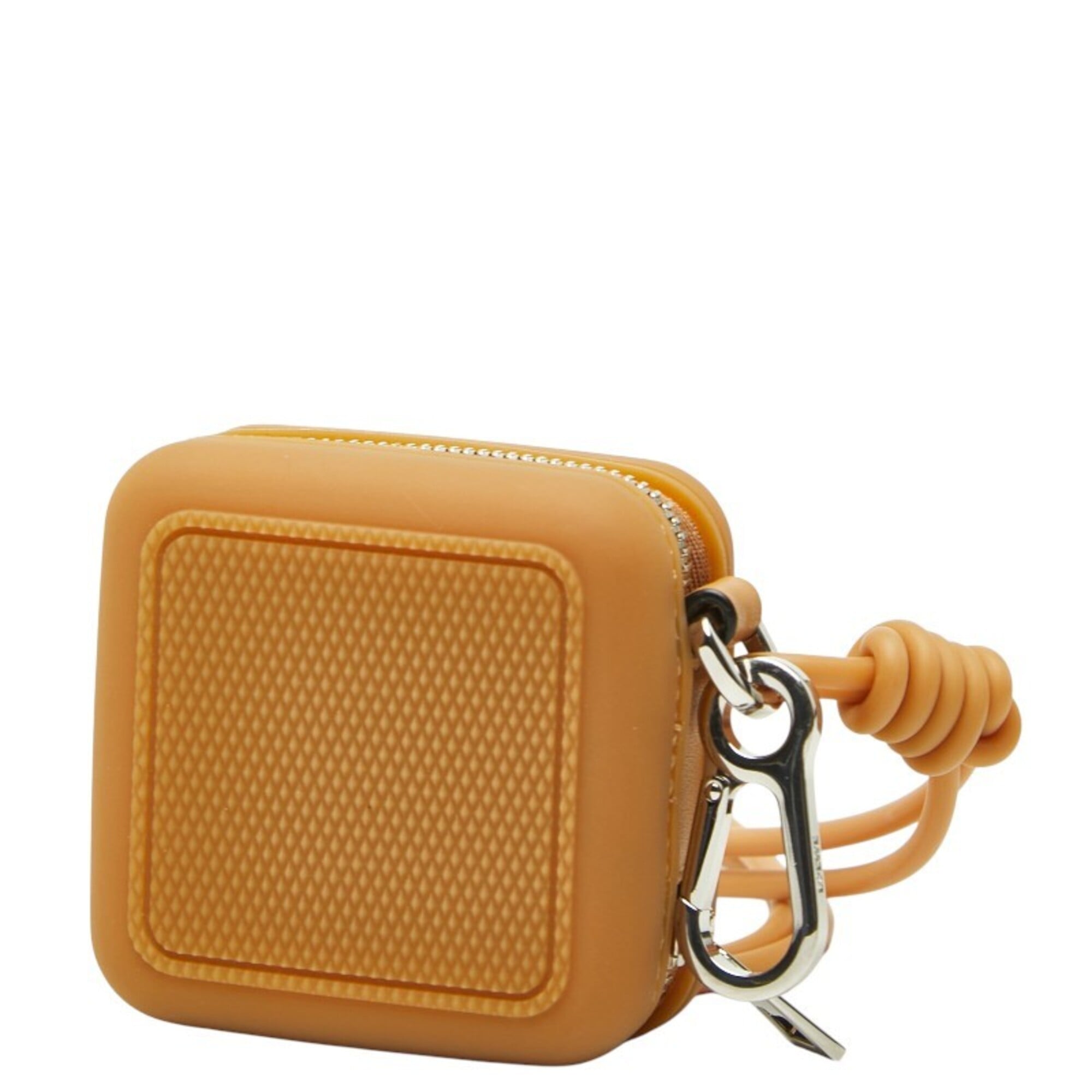 Loewe Brown Rubber Leather Coin Purse/Coin Case (Pre-Owned)