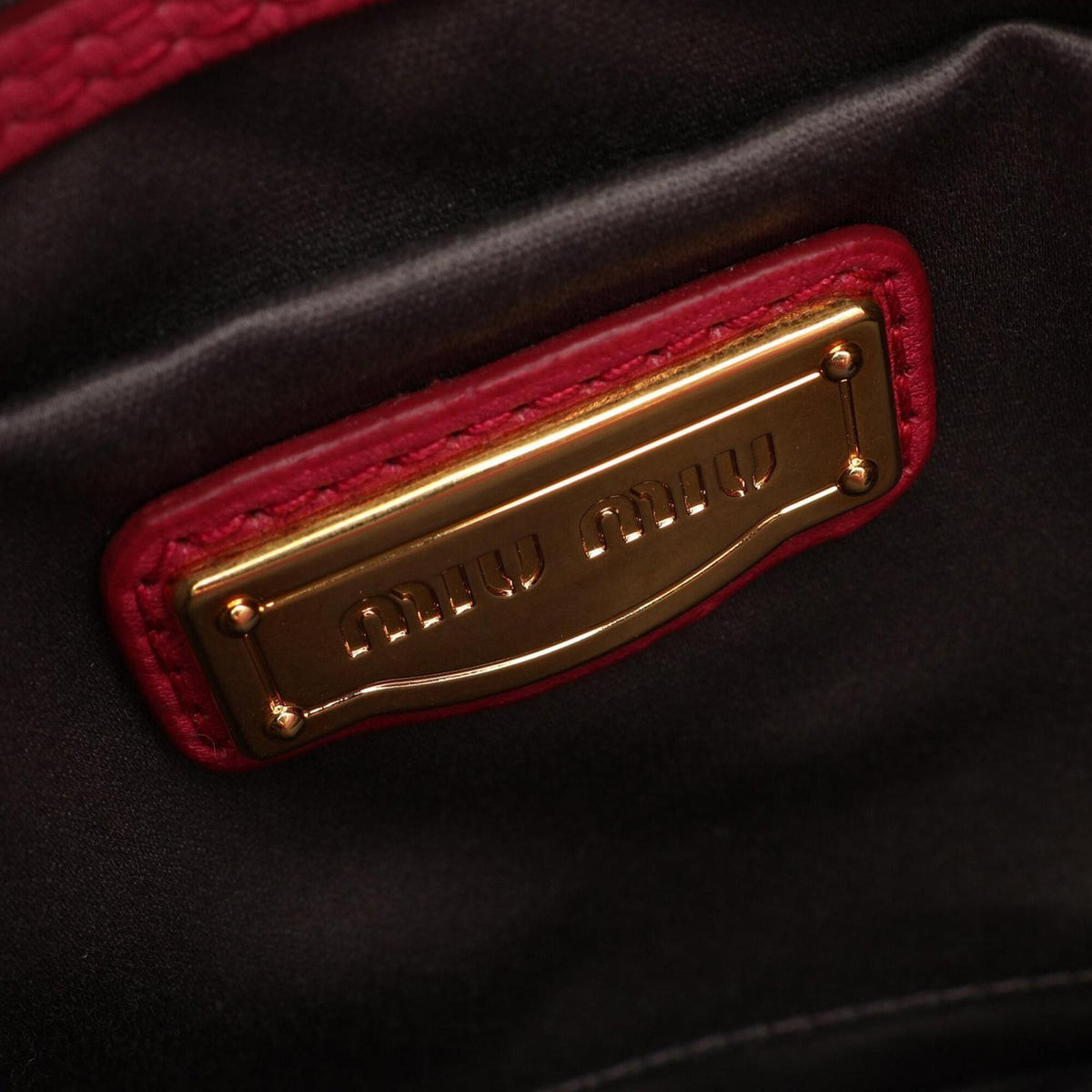 Miu Miu Pink Leather Handbag (Pre-Owned)