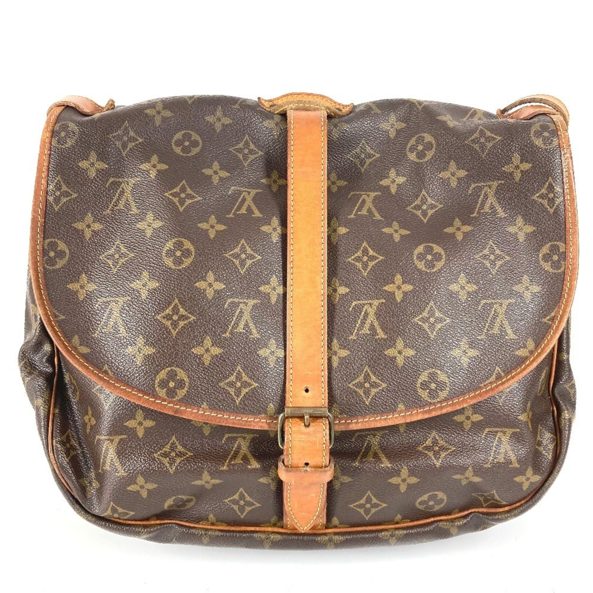 Louis Vuitton Brown Monogram Monogram Shoulder Bag (Pre-Owned)