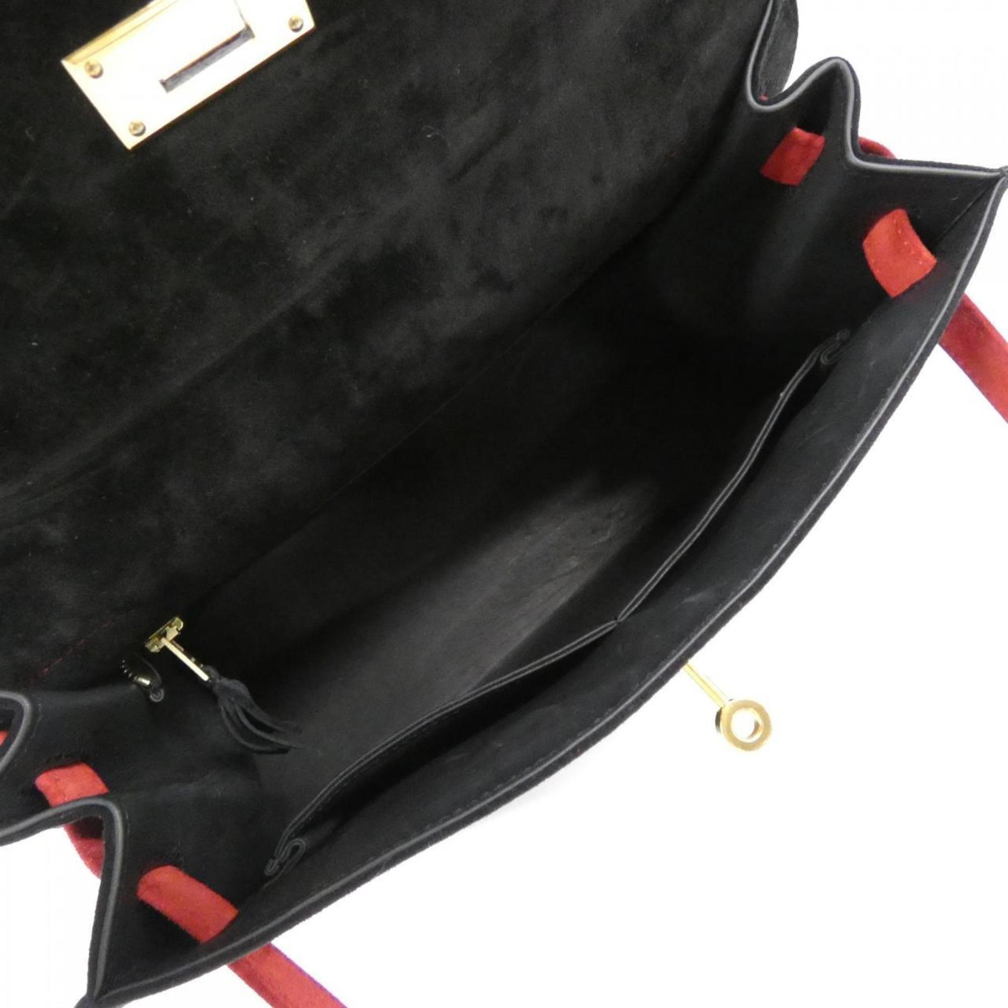 Hermes Kelly Black Handbag (Pre-Owned)