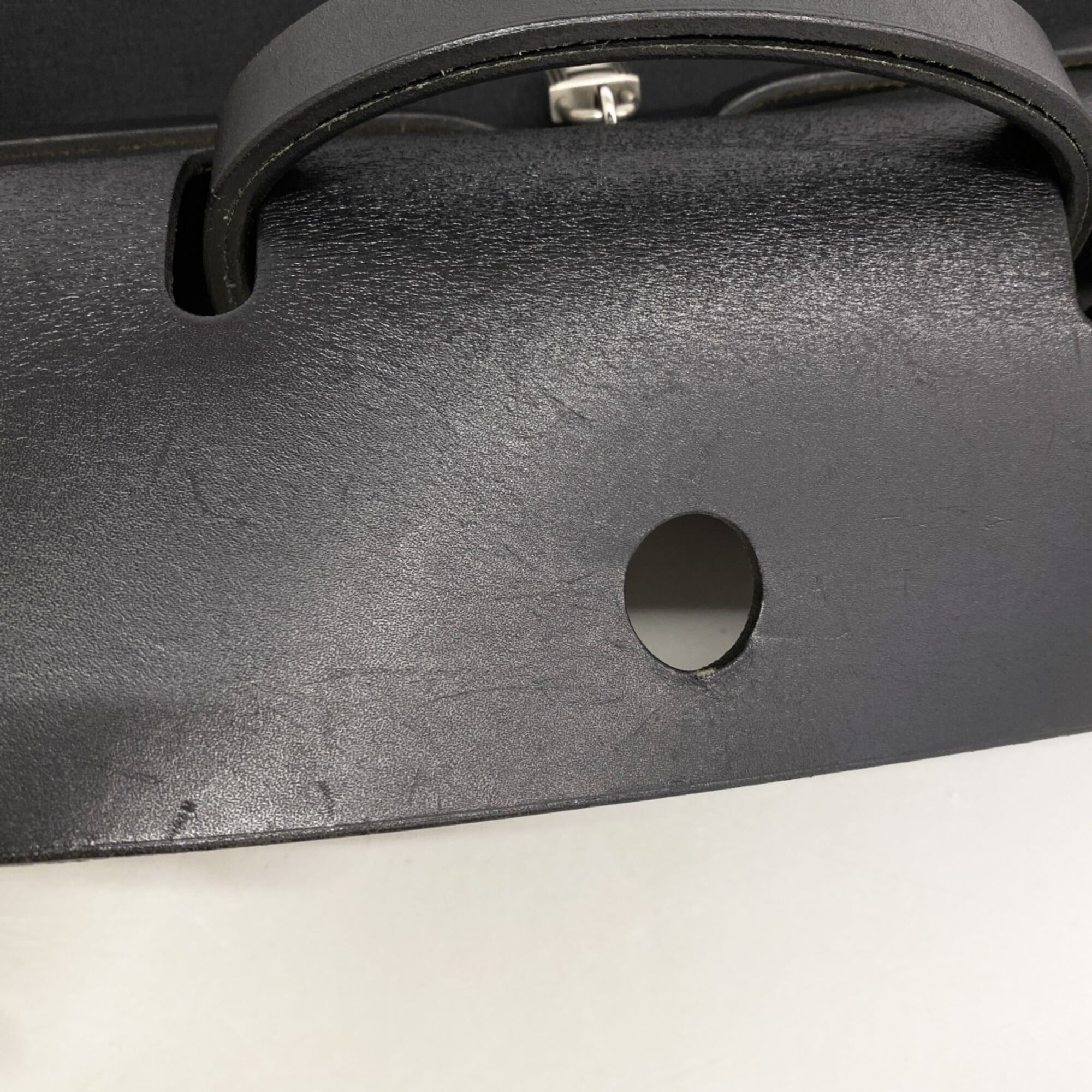 Hermes Black Toile Officier Handbag (Pre-Owned)