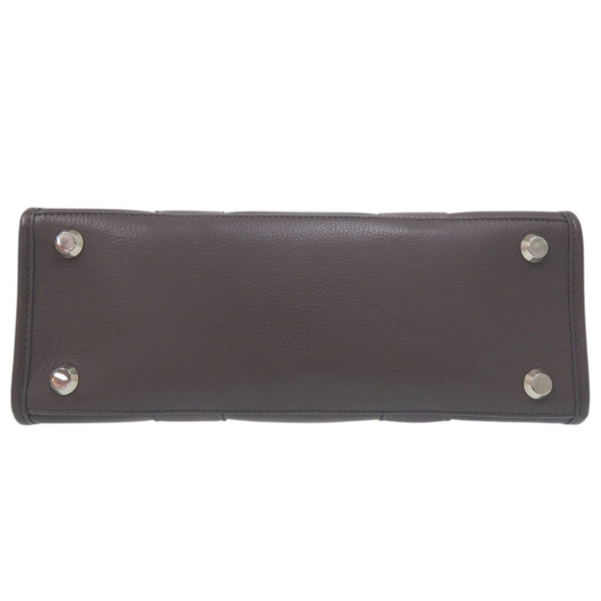 Balenciaga Gray Leather Tote Bag (Pre-Owned)