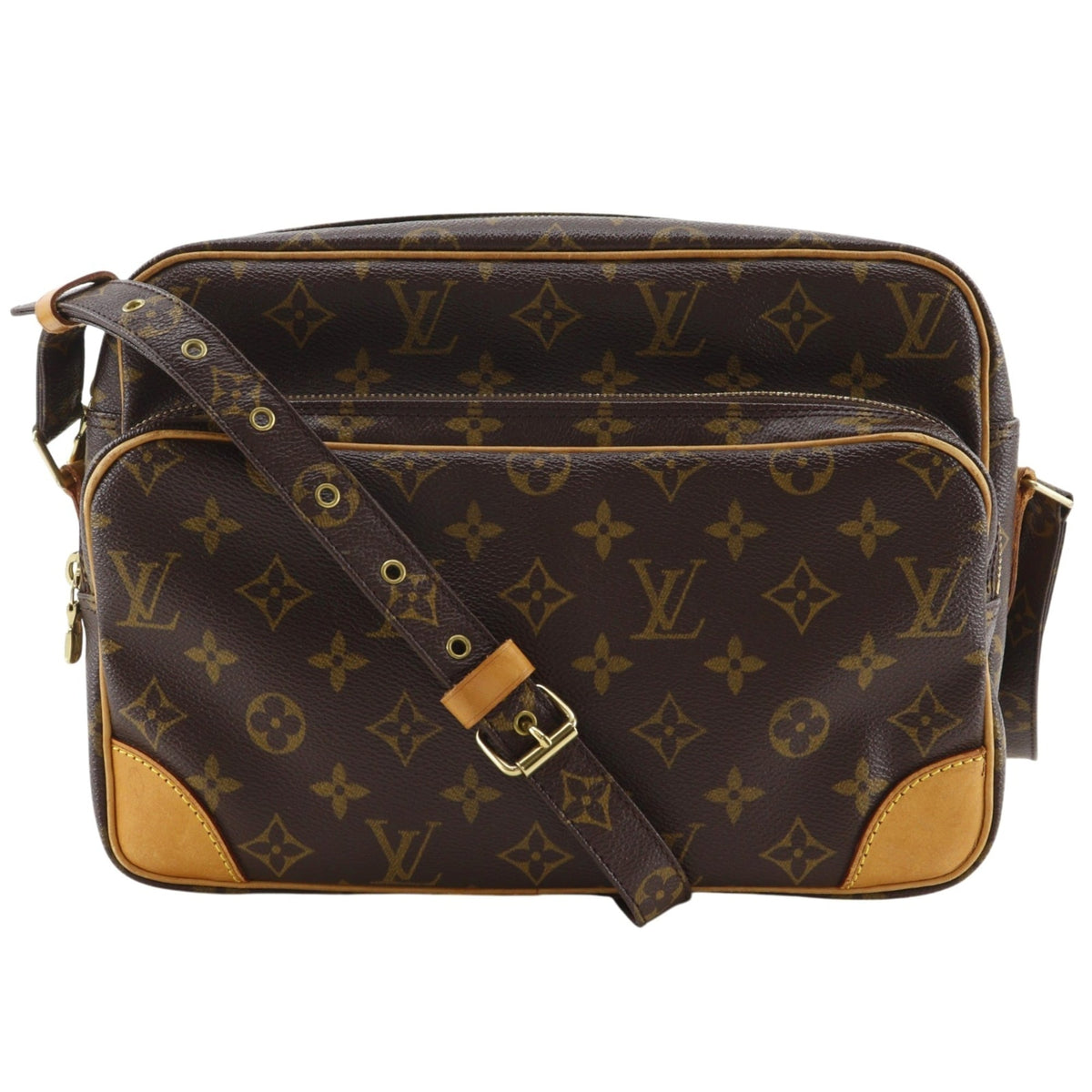 Louis Vuitton Brown Monogram Monogram Shoulder Bag (Pre-Owned)
