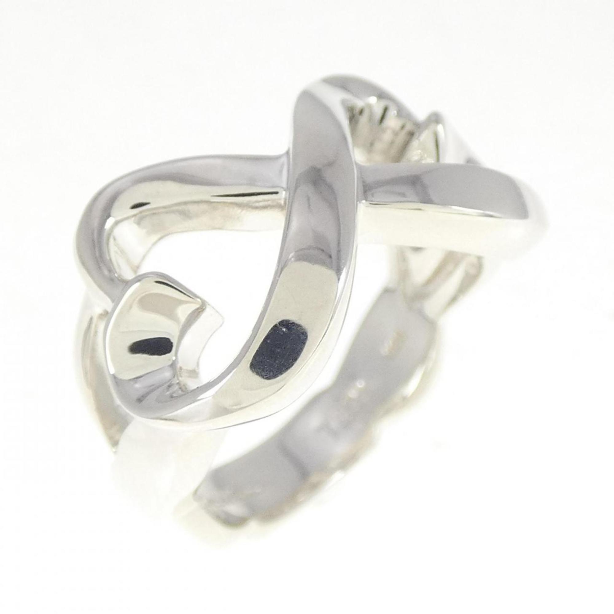 Tiffany Silver Silver 925 Band Ring (Pre-Owned)