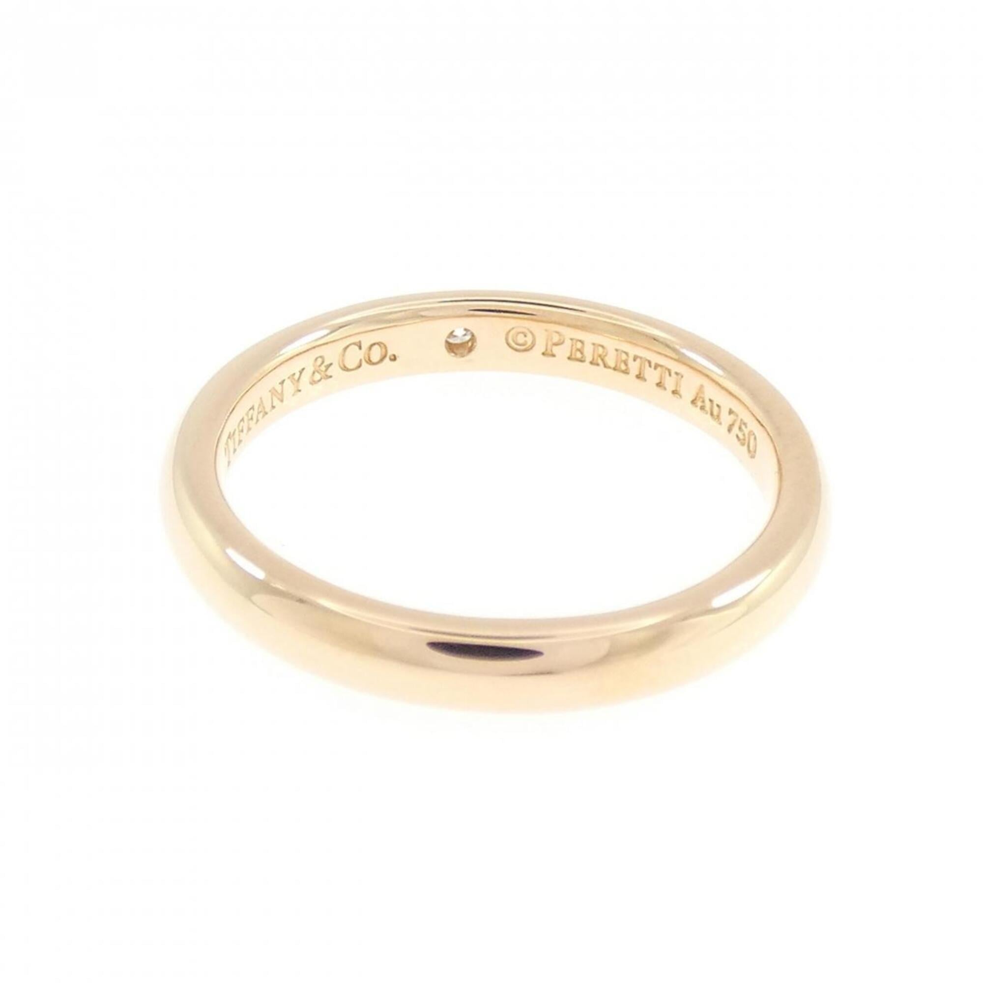 Tiffany Pink Gold Pink Gold (18K) Band Ring (Pre-Owned)
