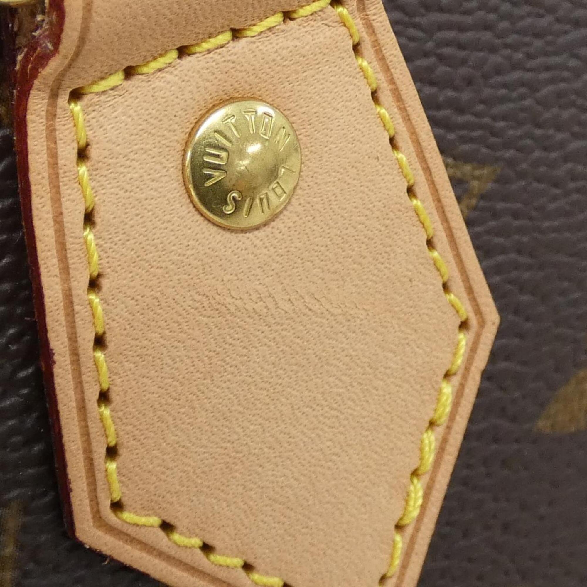 Louis Vuitton Brown Coated Canvas Handbag (Pre-Owned)