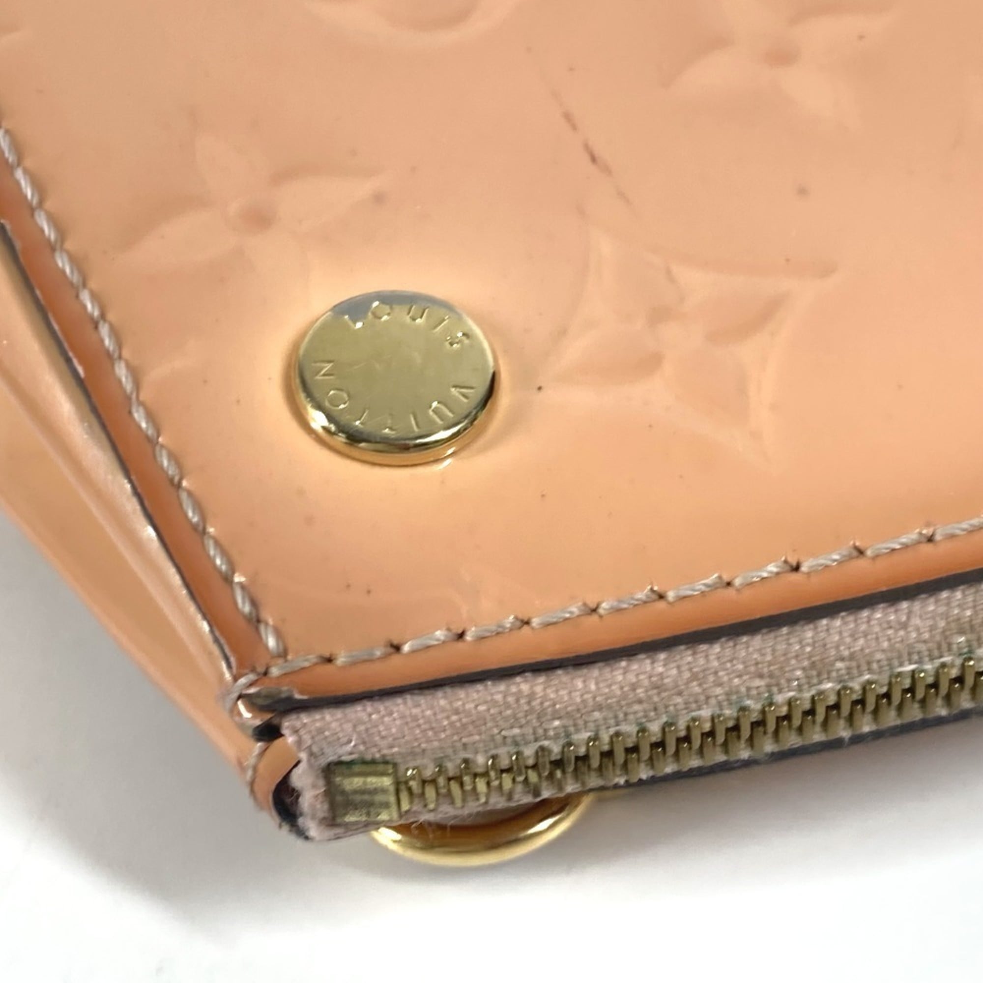 Louis Vuitton Pink Rose Ballerine Monogram Vernis Handbag Shoulder Bag (Pre-Owned)
