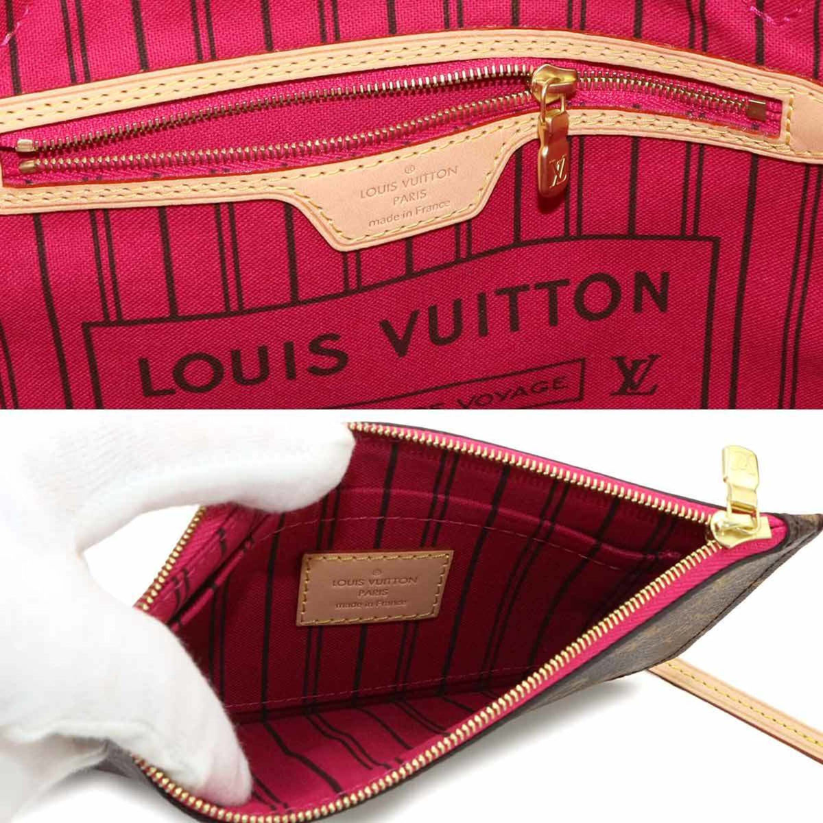 Louis Vuitton Monogram Brown Pivoine Monogram Handbag Tote Bag (Pre-Owned)