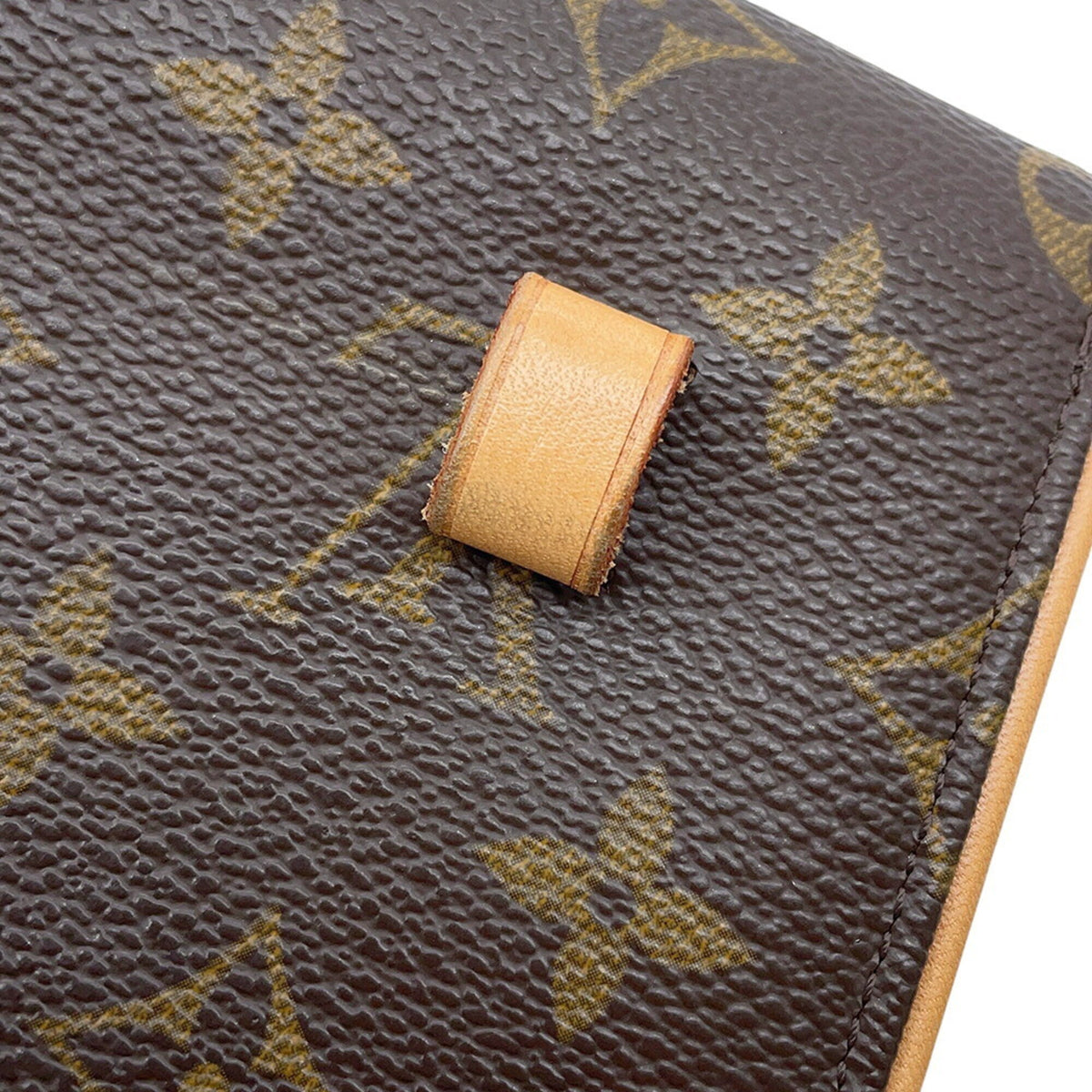Louis Vuitton Brown Monogram Monogram Handbag Pochette Pouch Sling Bag (Pre-Owned)