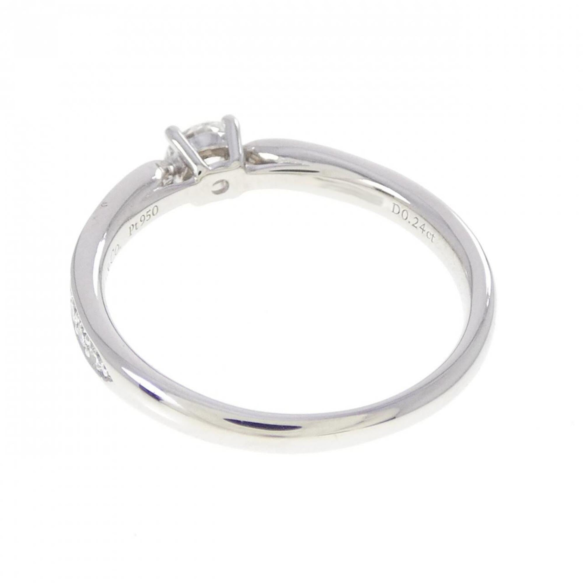 Tiffany Platinum 950 Band Ring (Pre-Owned)