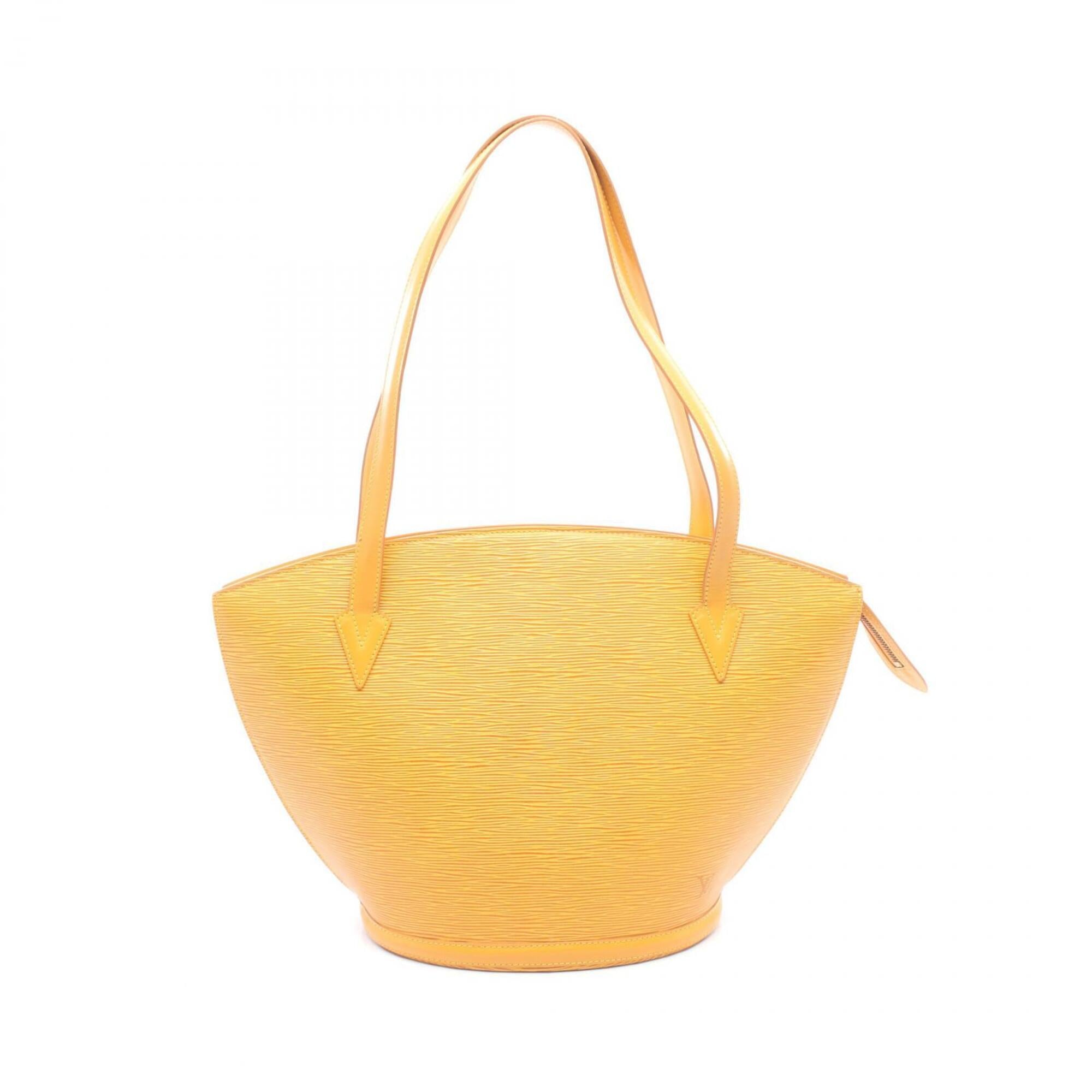 Louis Vuitton Yellow Epi Leather Handbag Shoulder Bag (Pre-Owned)