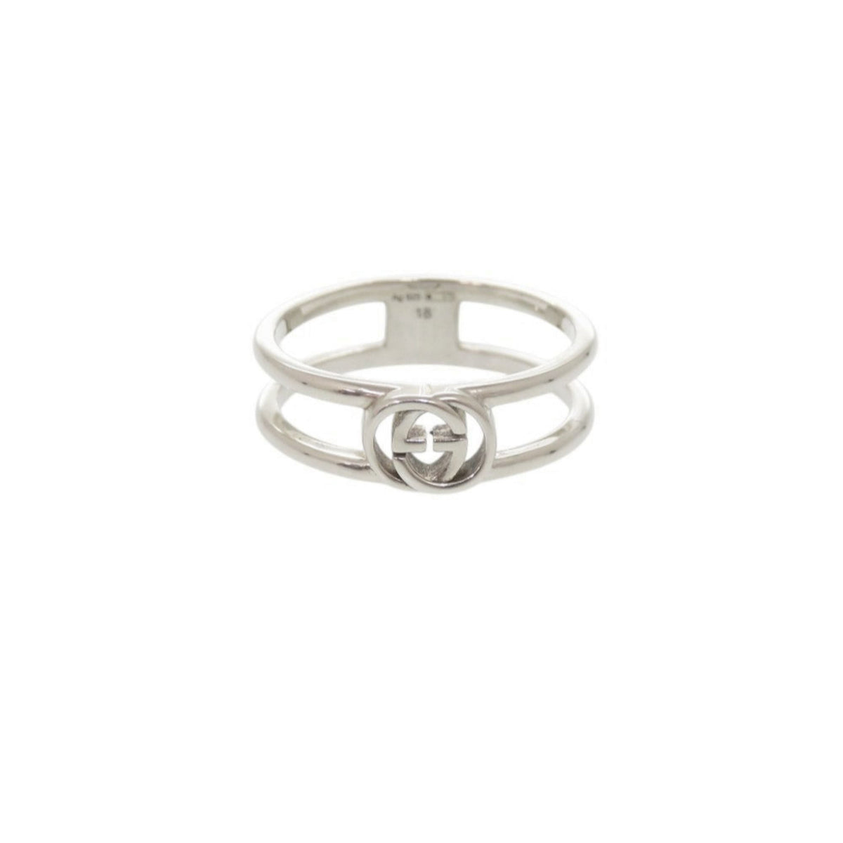 Gucci Silver Silver 925 Band Ring (Pre-Owned)