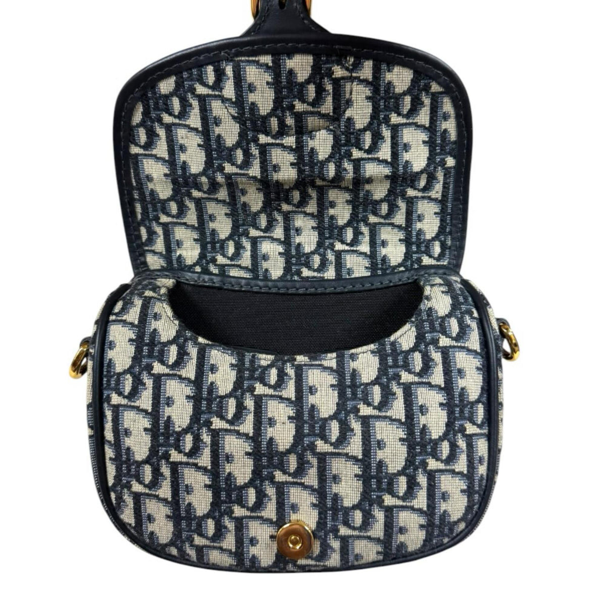 Christian Dior Navy Shoulder Bag (Pre-Owned)