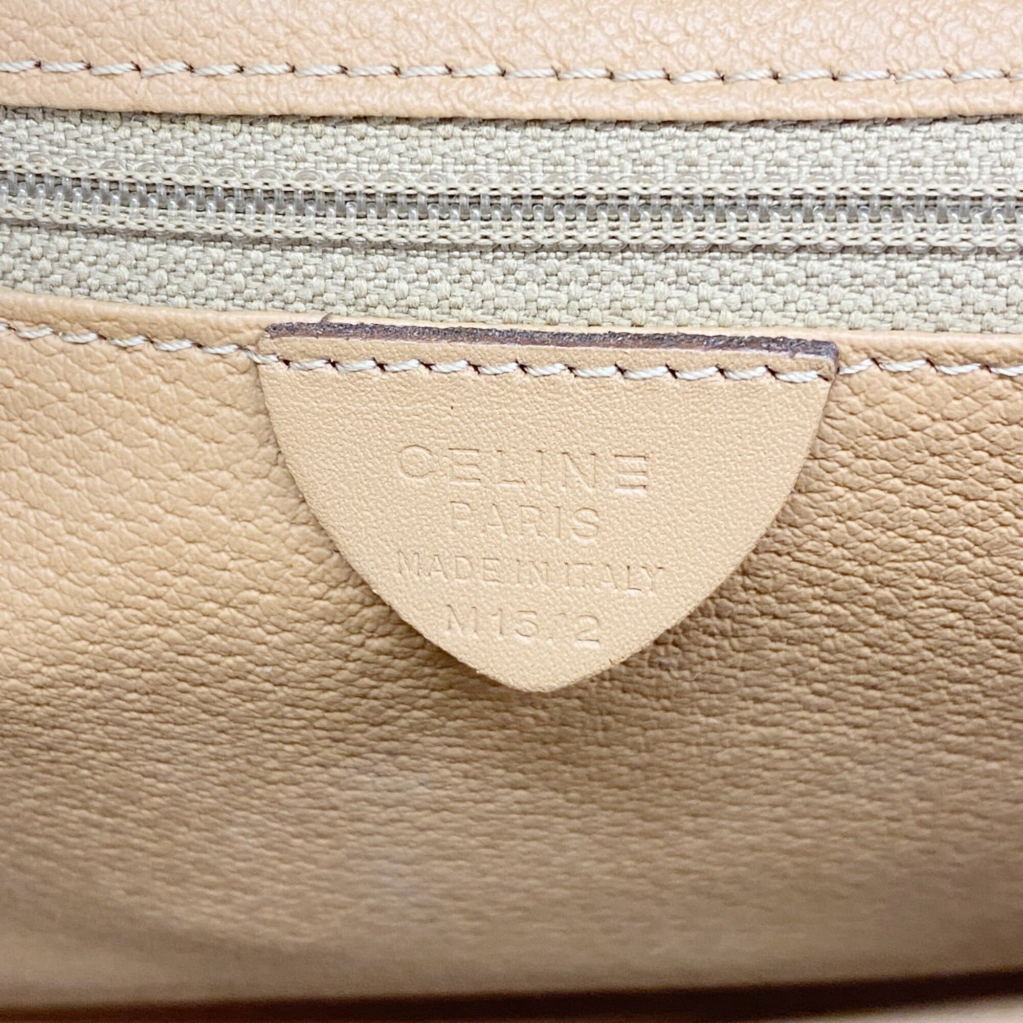 Celine Brown Pvc Handbag (Pre-Owned)