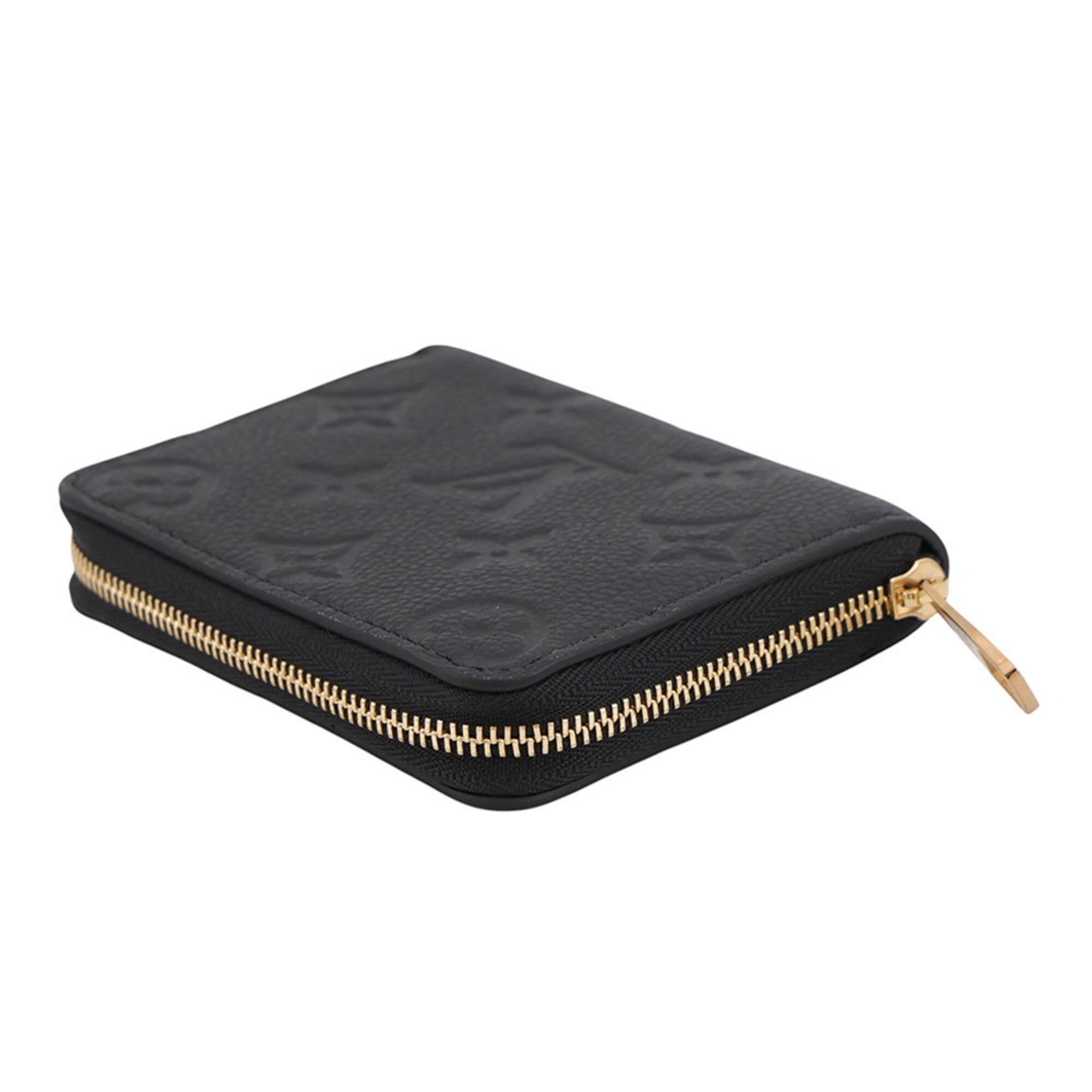 Louis Vuitton Monogram Empreinte Black Noir Monogram Empreinte Coin Purse/Coin Case (Pre-Owned)