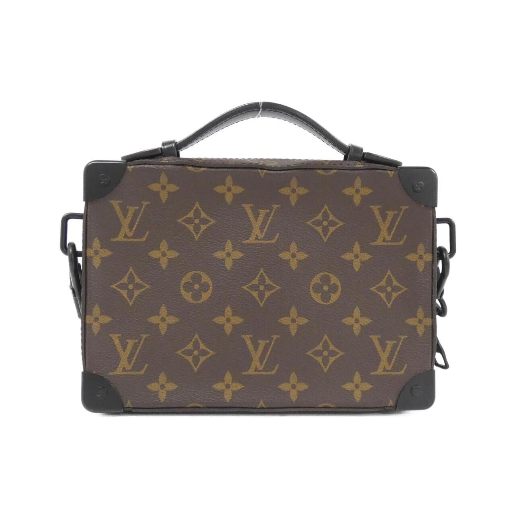 Louis Vuitton Marron Coated Canvas Shoulder Bag (Pre-Owned)