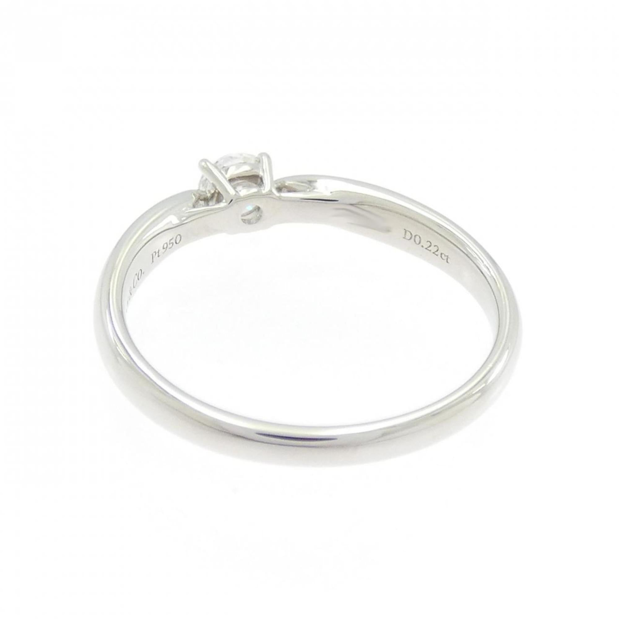 Tiffany Platinum 950 Band Ring (Pre-Owned)