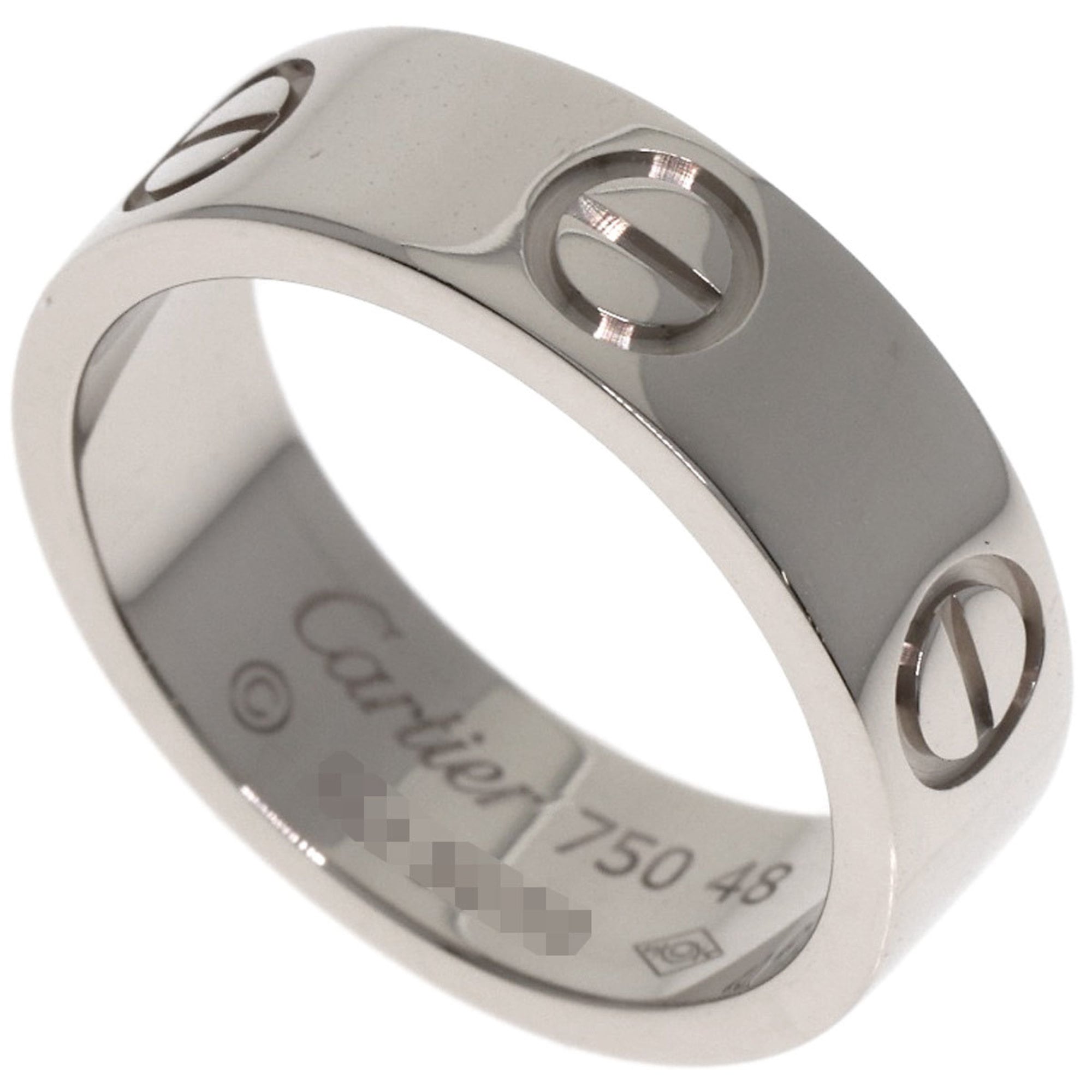 Cartier White Gold (18K) Band Ring (Pre-Owned)