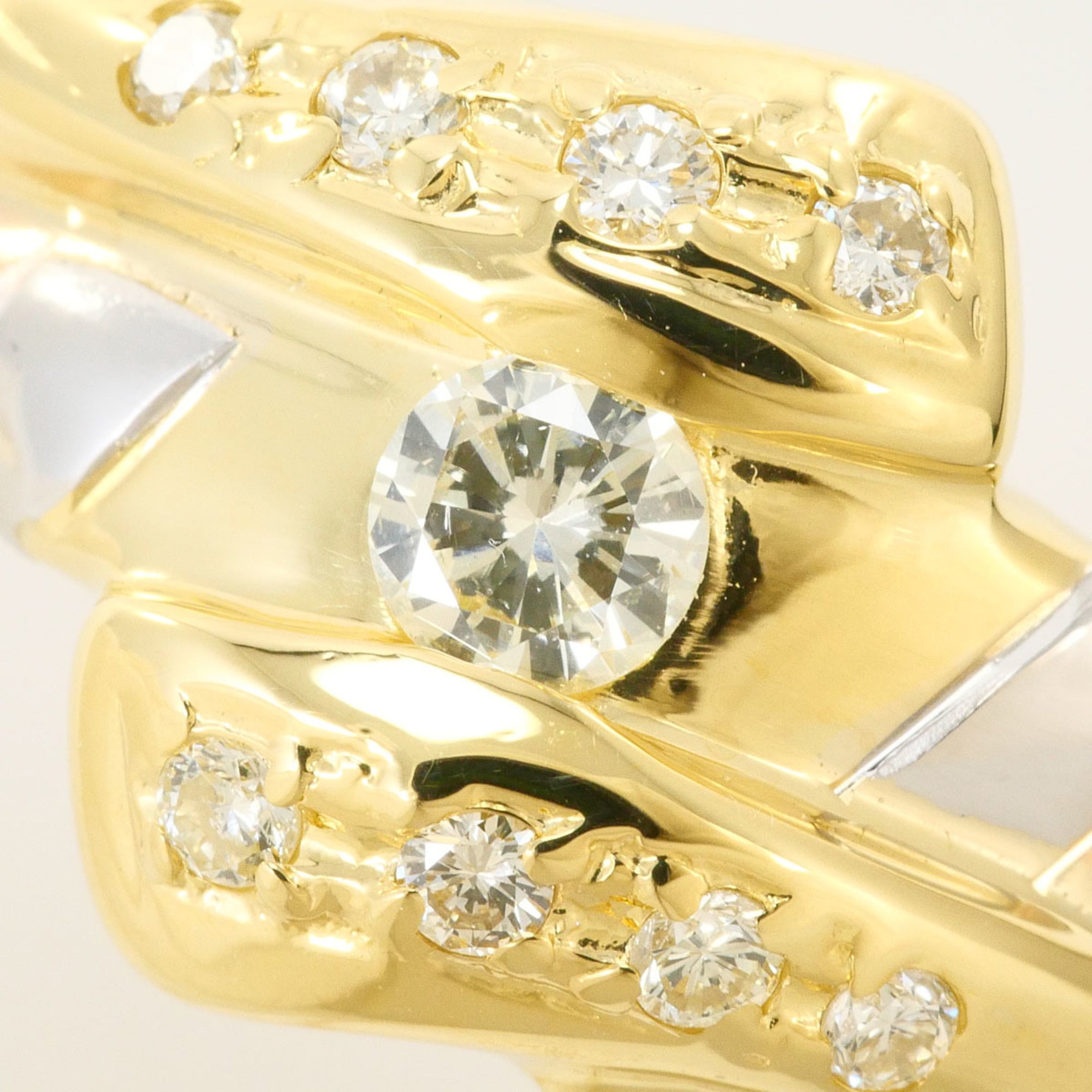 Unbranded Pink Gold Platinum Yellow Gold Yellow Gold (18K) Pink Gold (18K) Platinum 900 Band Ring (Pre-Owned)