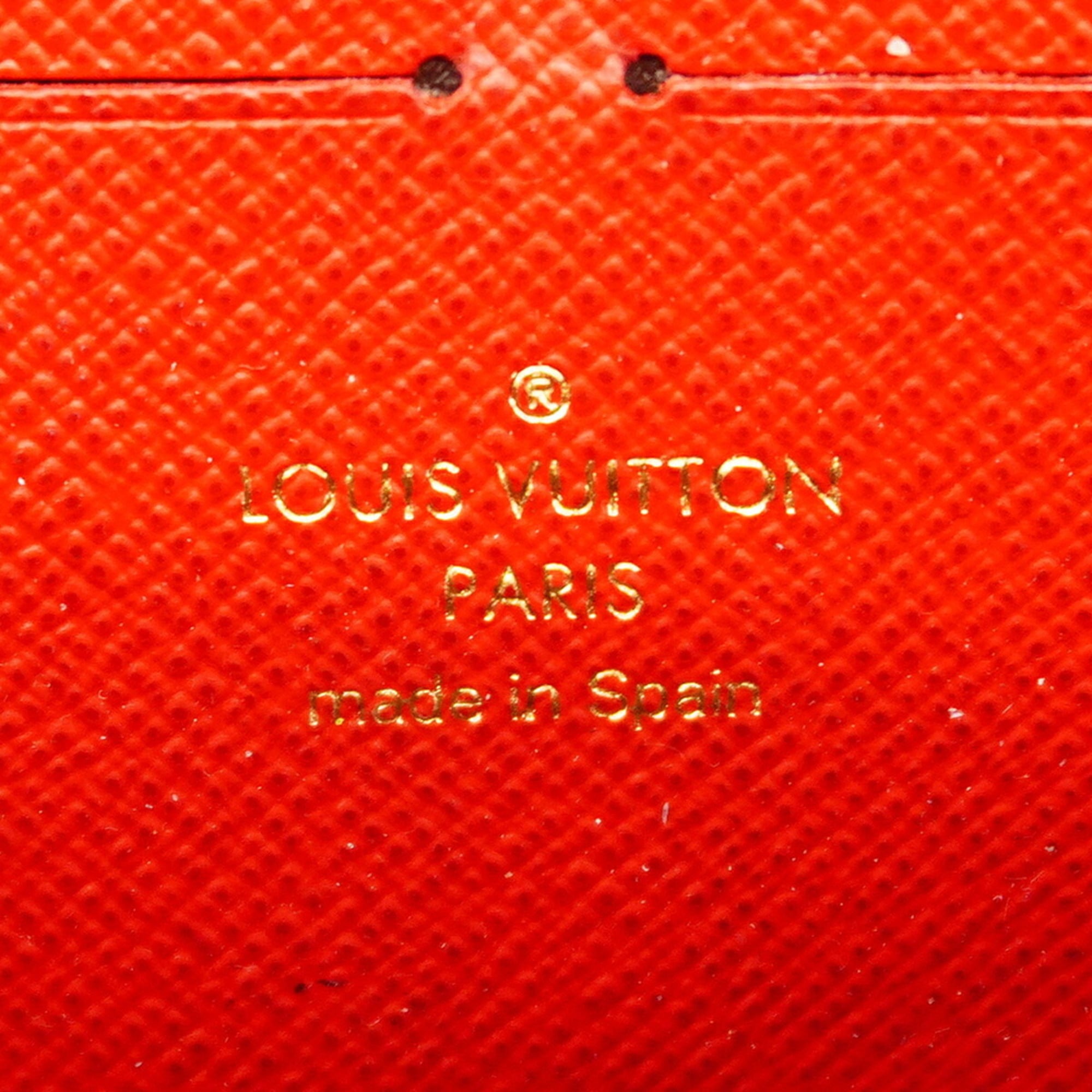 Louis Vuitton Cerise Ebene Long Wallet (Bi-Fold) (Pre-Owned)